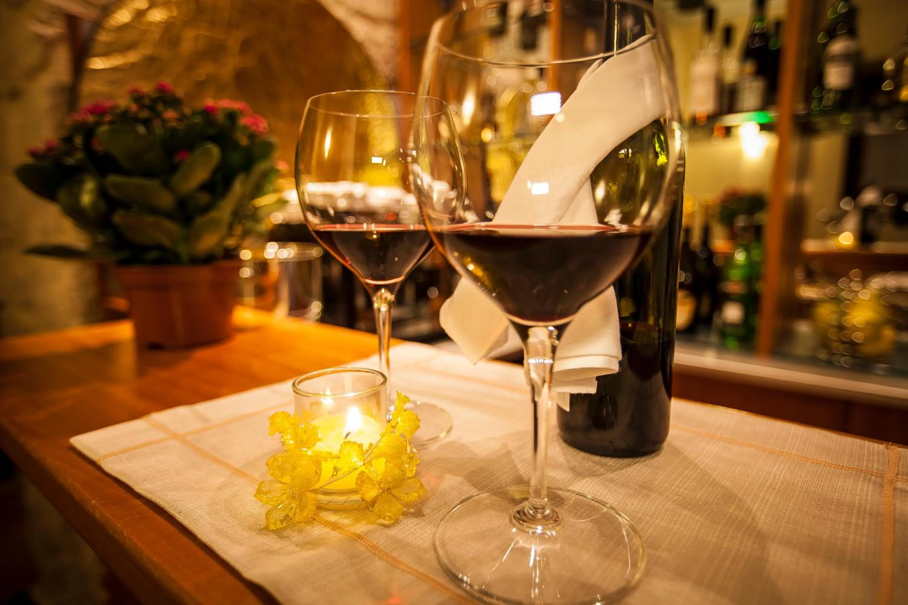 Lounge or bar in Hotel Residenza Petra