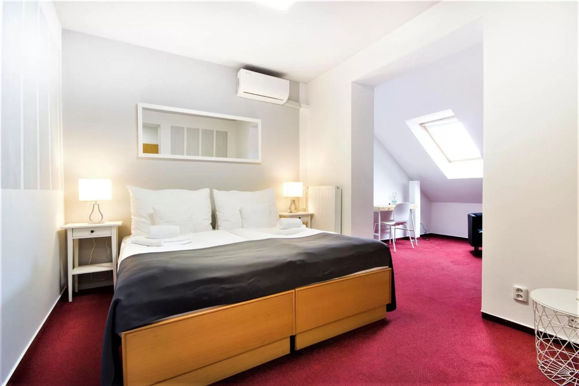 Bed in Hotel Maroli Mikulov