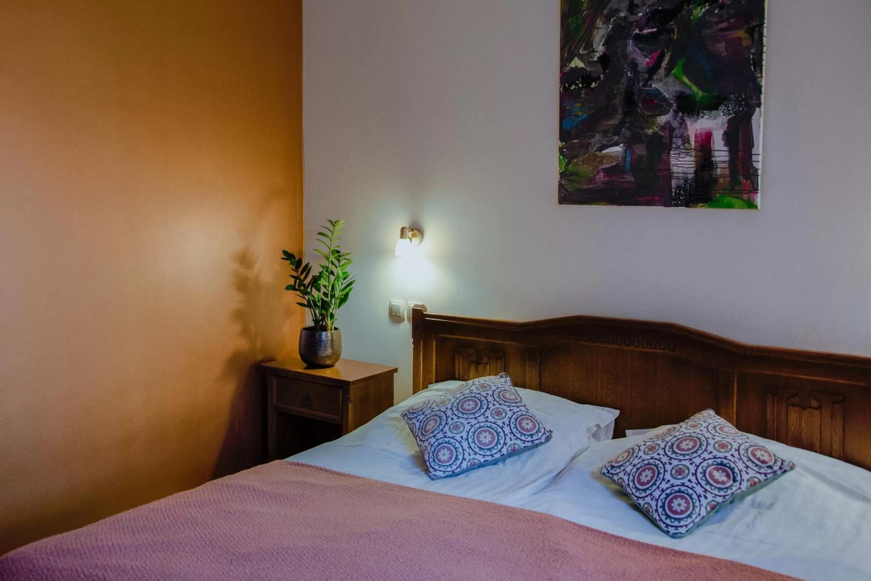 Bed in Splavar Rooms