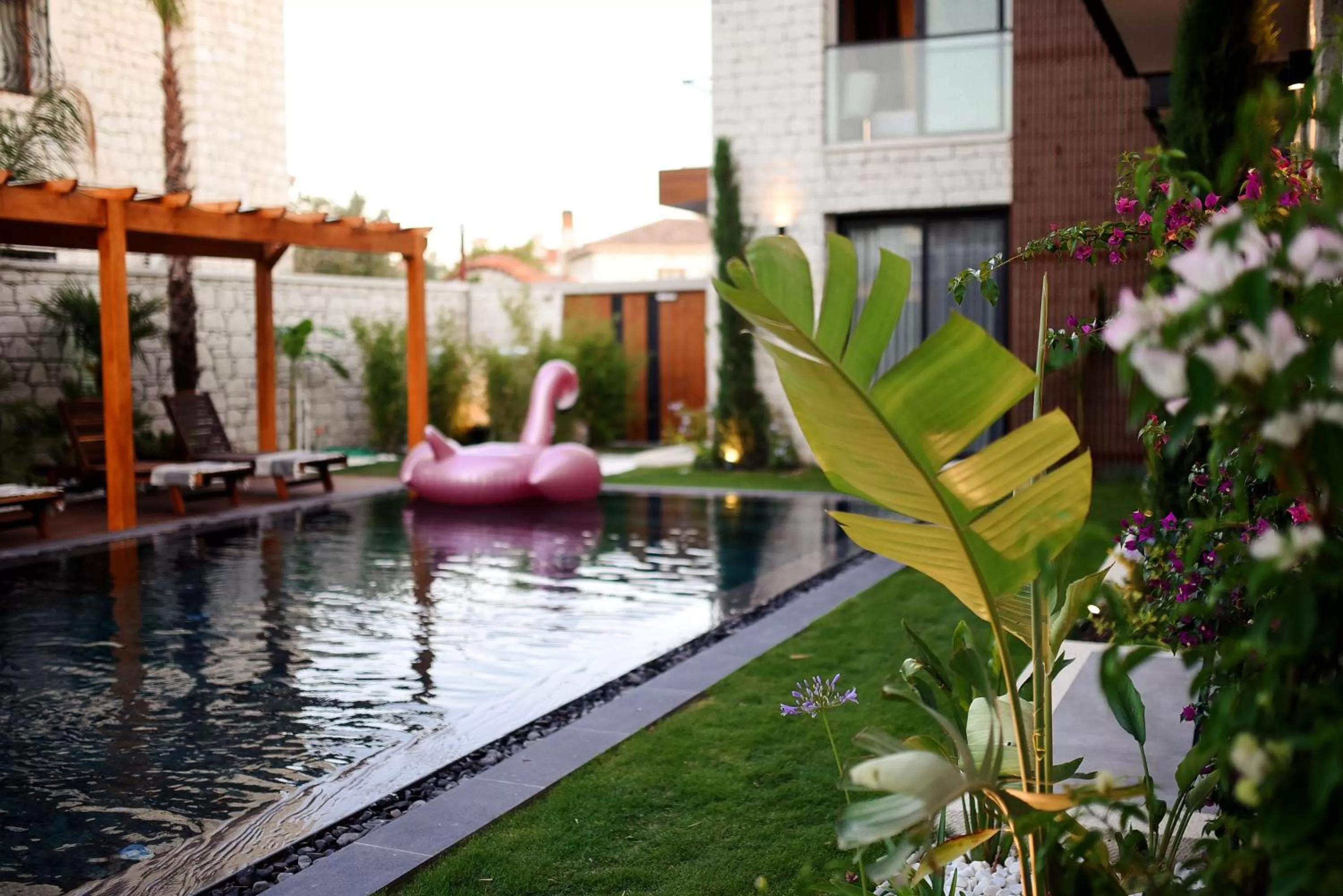 Garden view in Enso Alaçatı