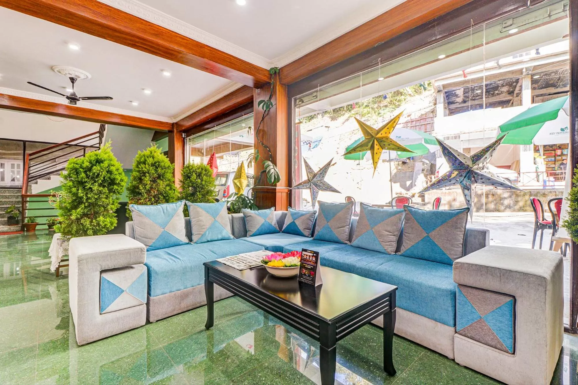 Lobby or reception in FabHotel Greenery View Middle Lingding ICAR Road