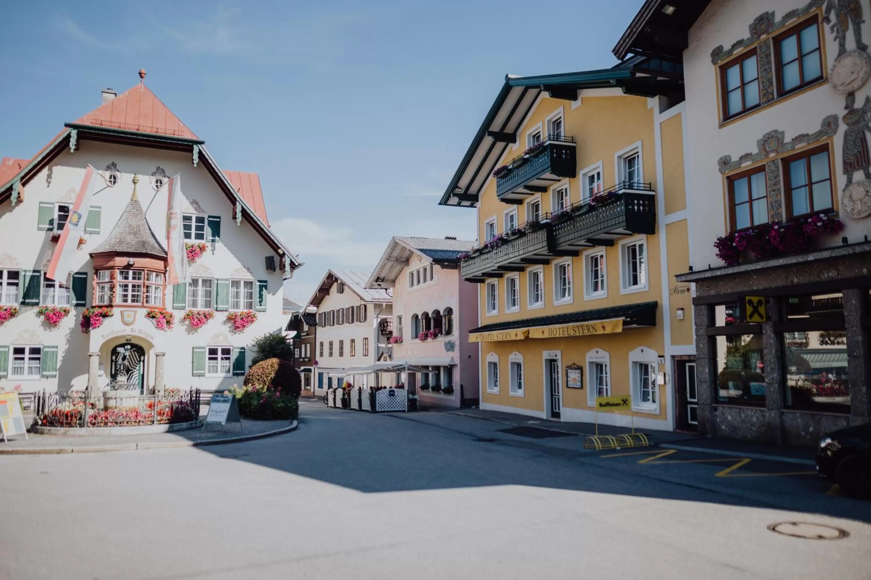 Property building in Das Hotel Stern 24h self-check-in