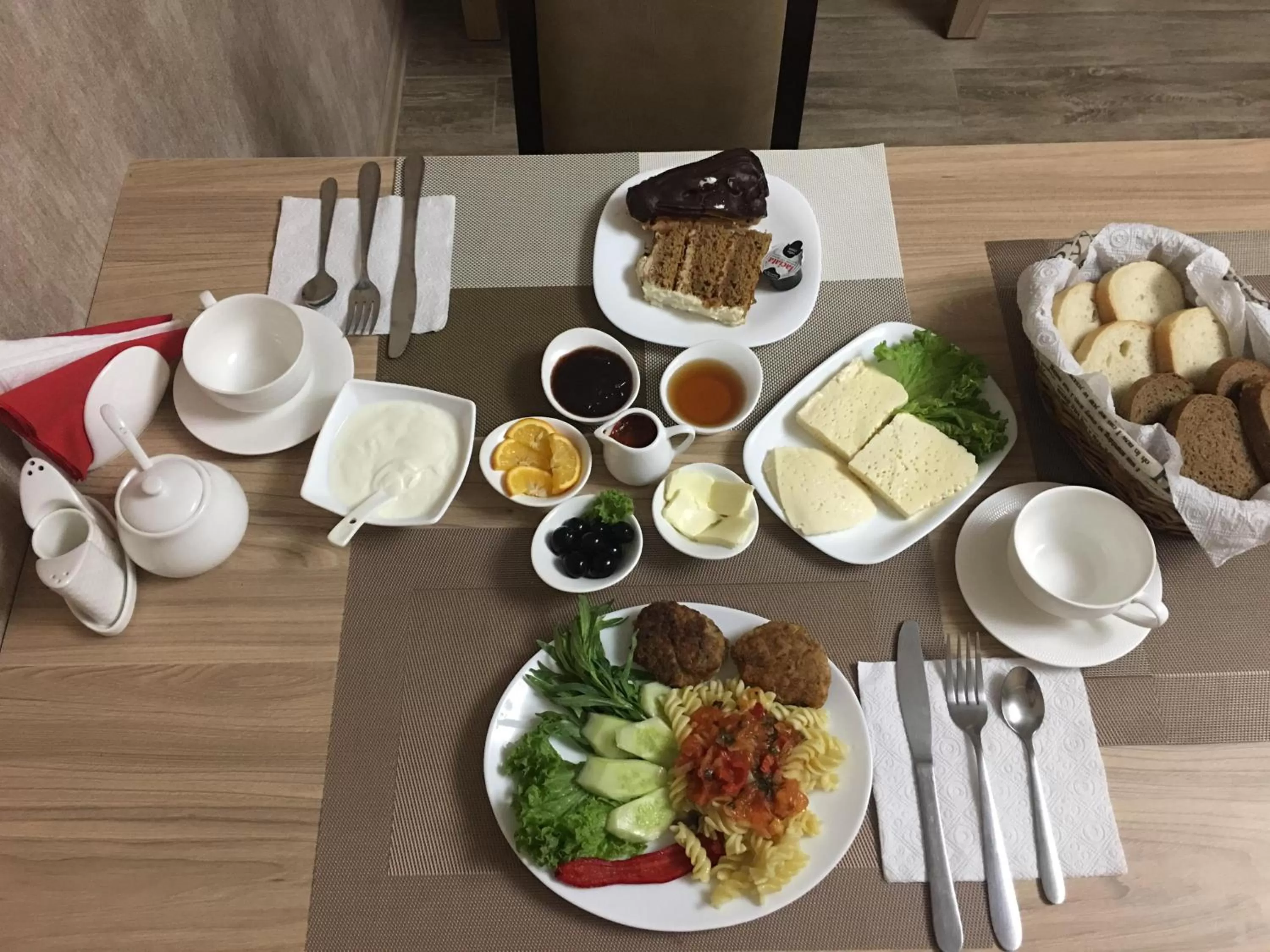 Continental breakfast, Breakfast in Family Hotel Triston