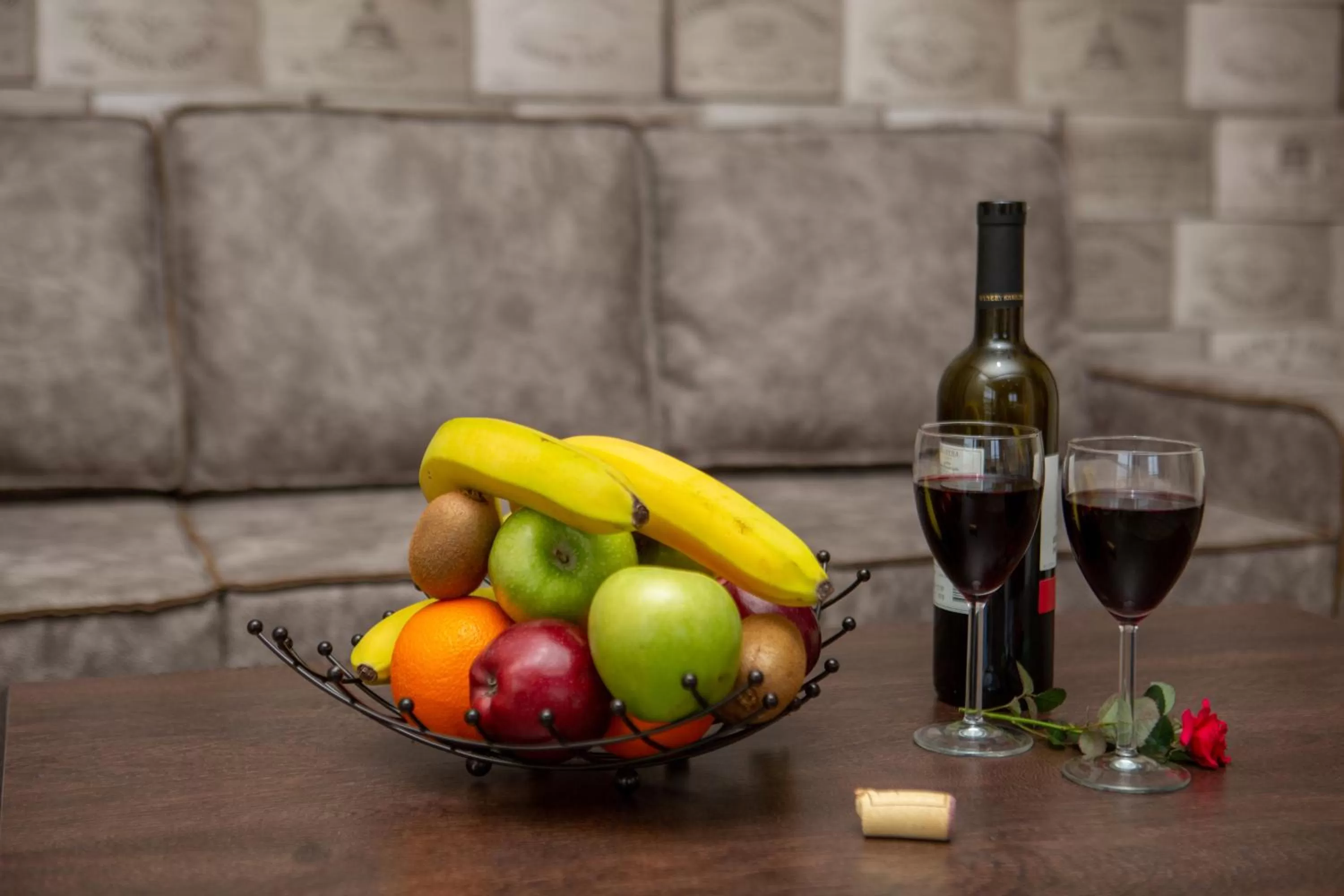 Food and drinks in Boutique Hotel