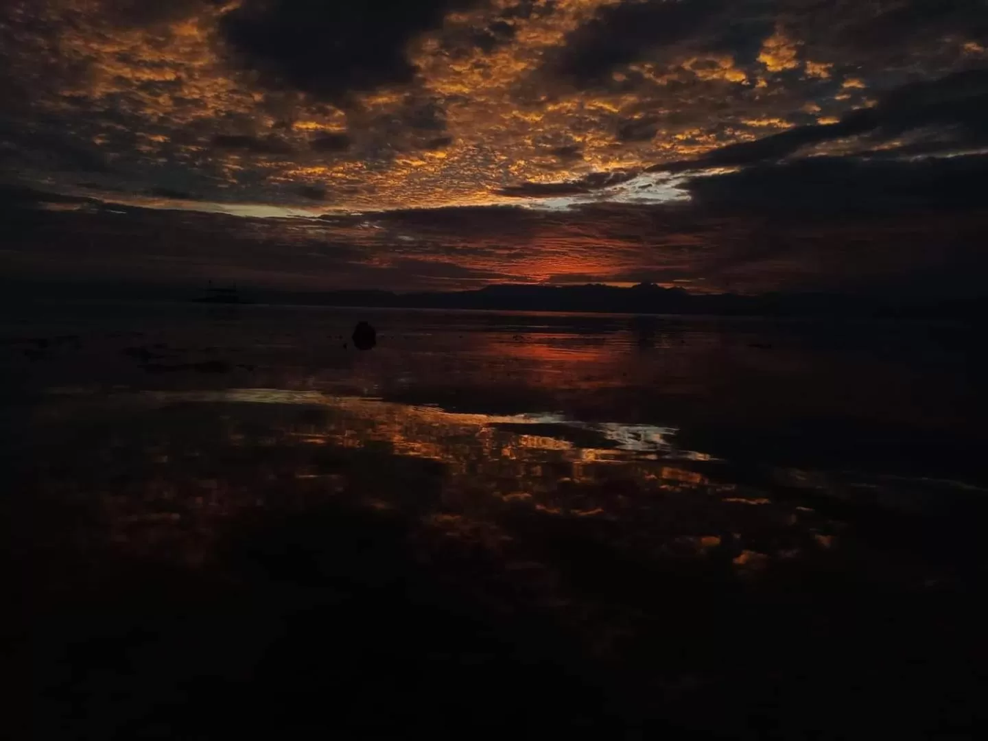 Sunrise in Tauig Beach Resort