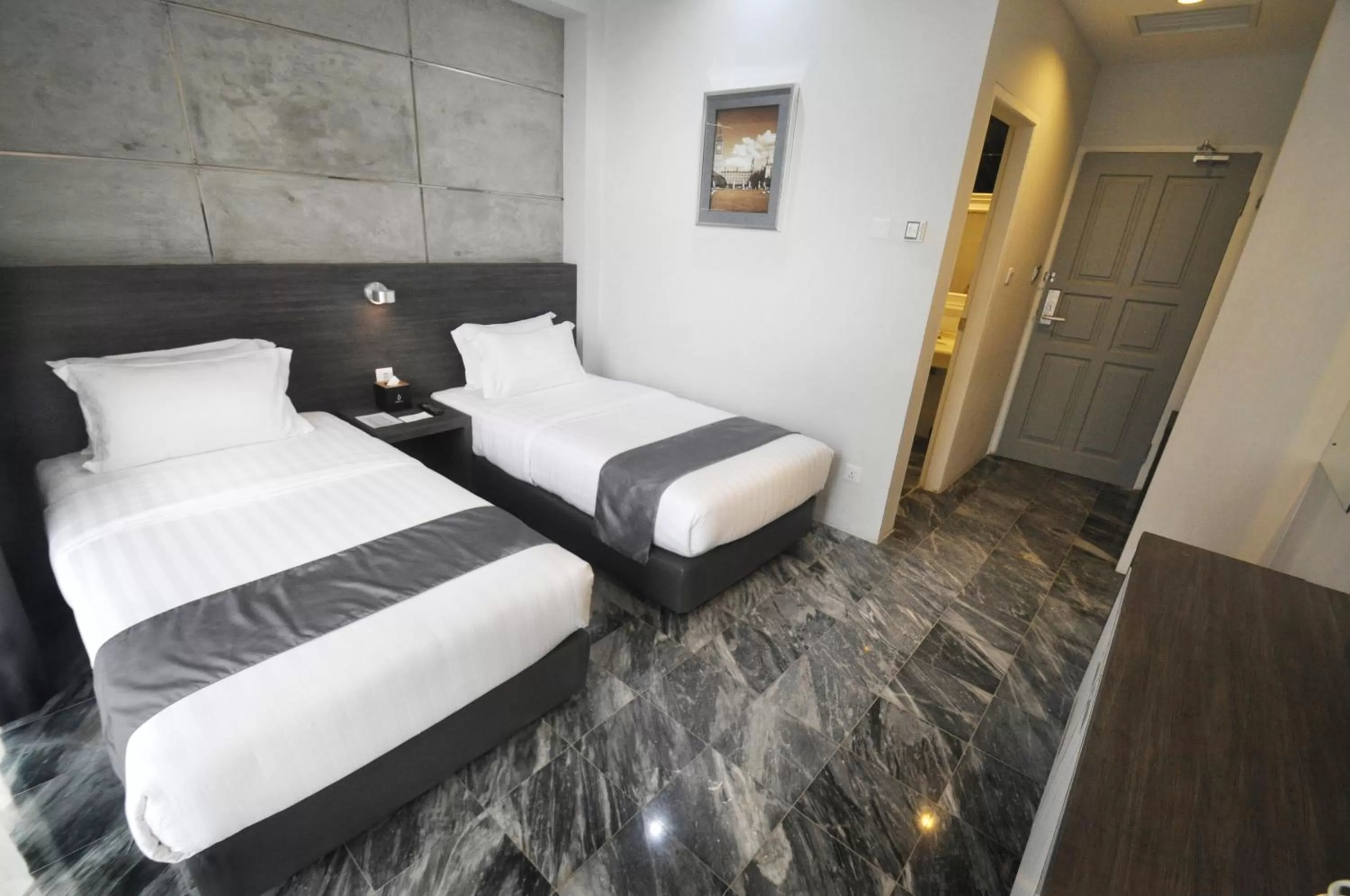 Bed in Dreamtel Jakarta