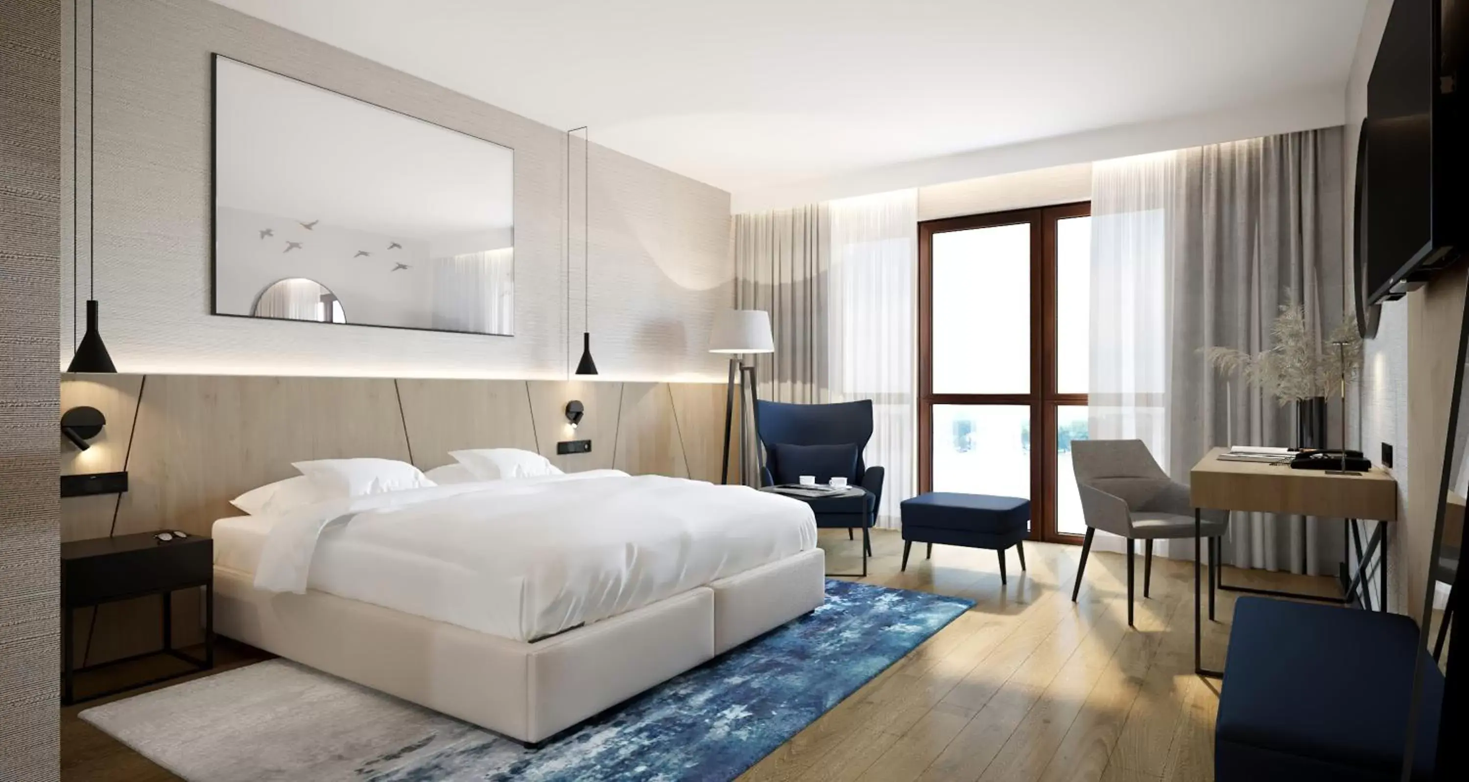 Premium Room with Lake View in Radisson Blu Resort & Conference Center, Ostróda Mazury Premium Room with Lake View in Radisson Blu Resort & Conference Center, Ostróda Mazury