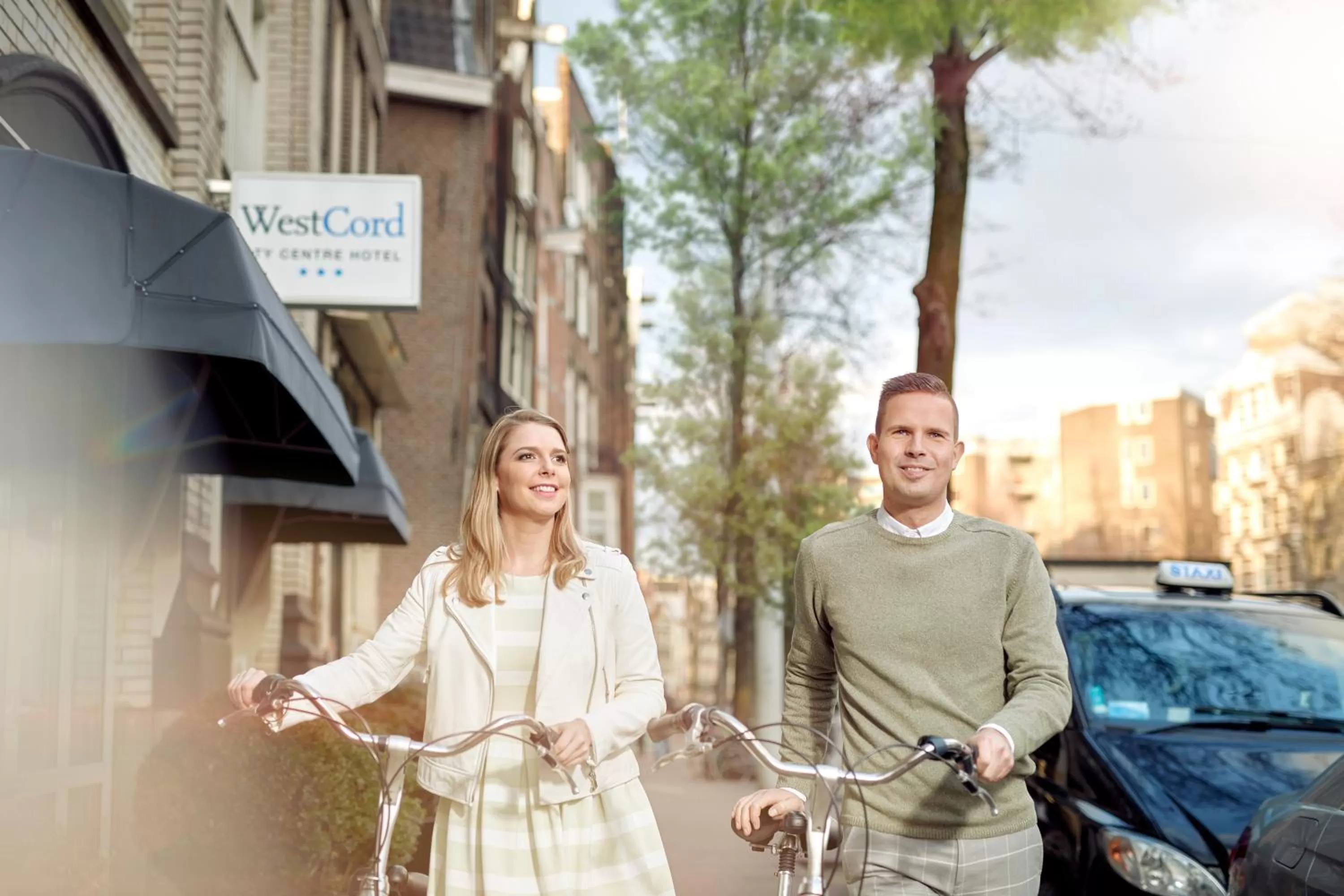 Facade/entrance in WestCord City Centre Hotel