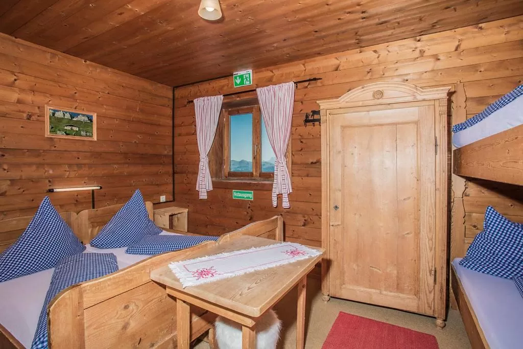 Hocheckhuette On Top of the Kitzbuehel Hahnenkamm Mountain