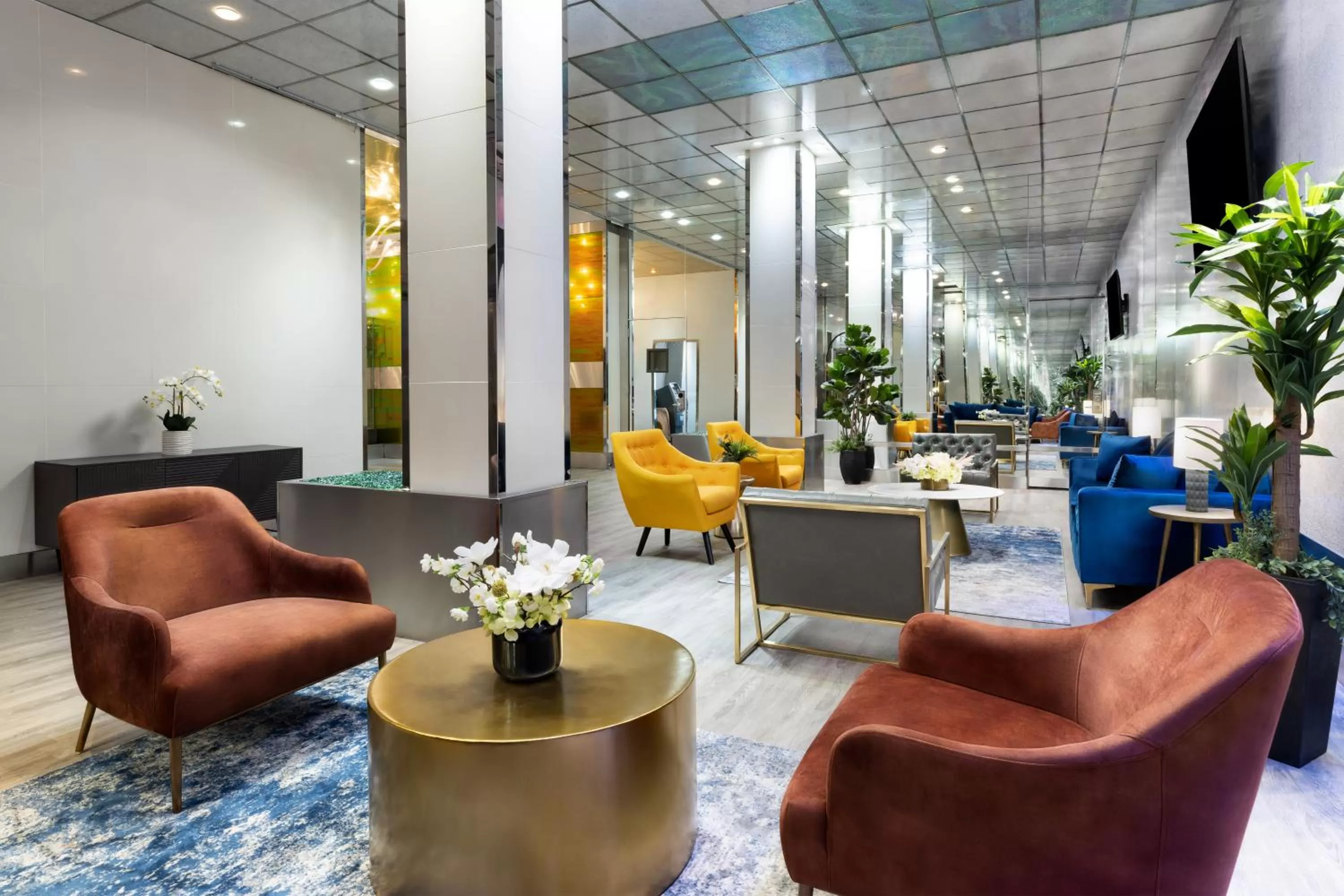 Lobby or reception in OYO Times Square