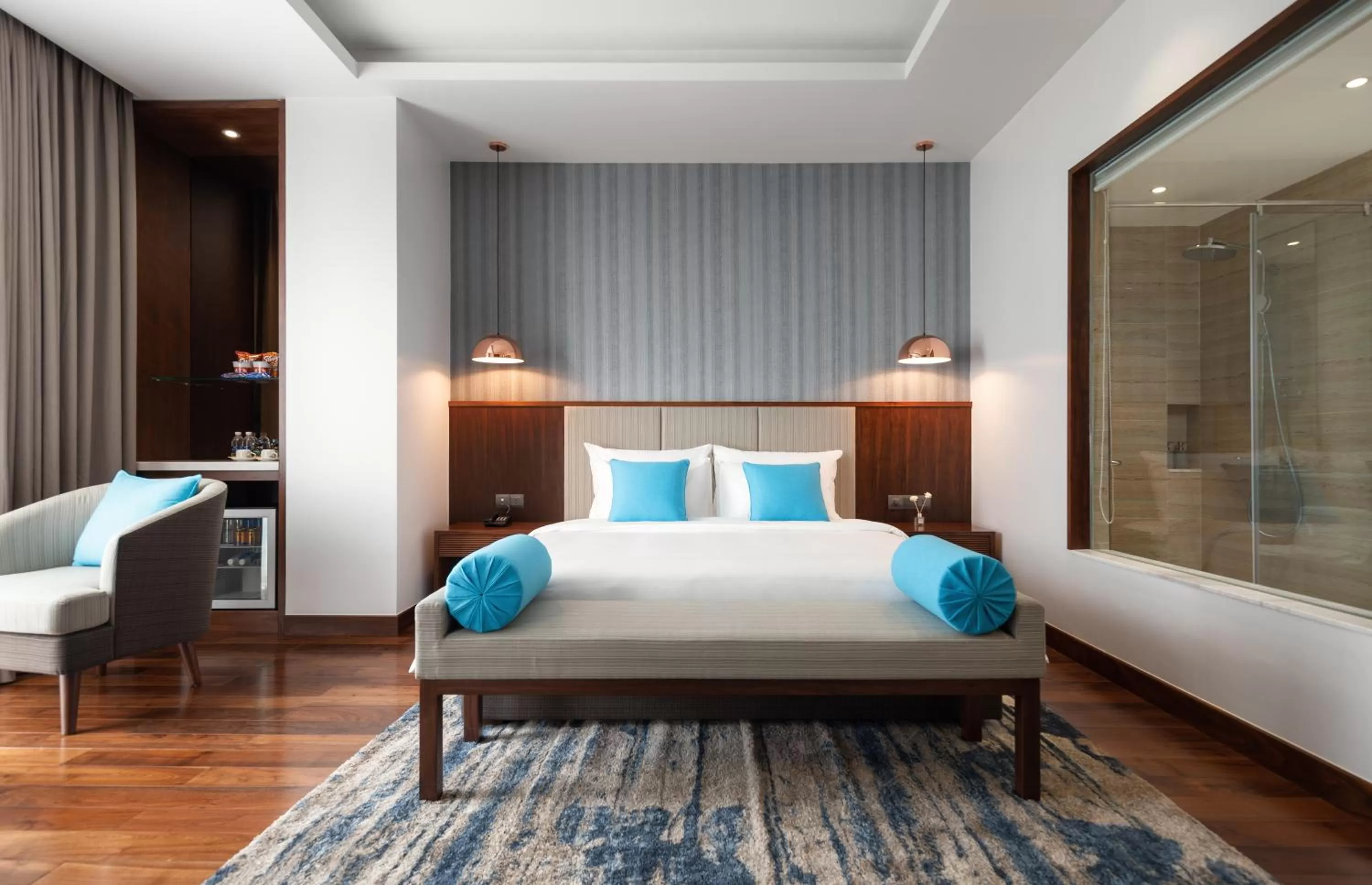 Bed in D'Lecia Ha Long Hotel