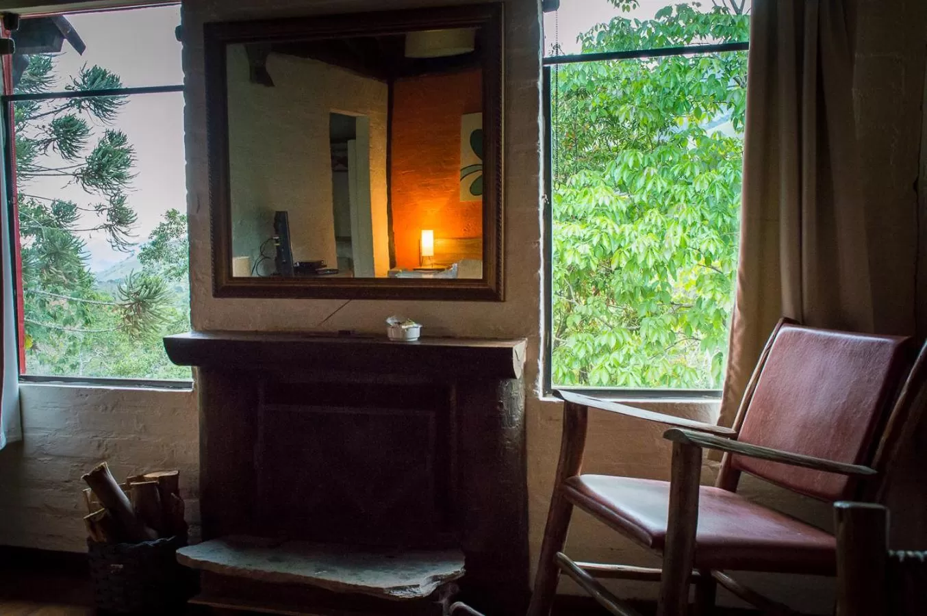 Mountain view, Seating Area in Pousada Vila Santa Barbara