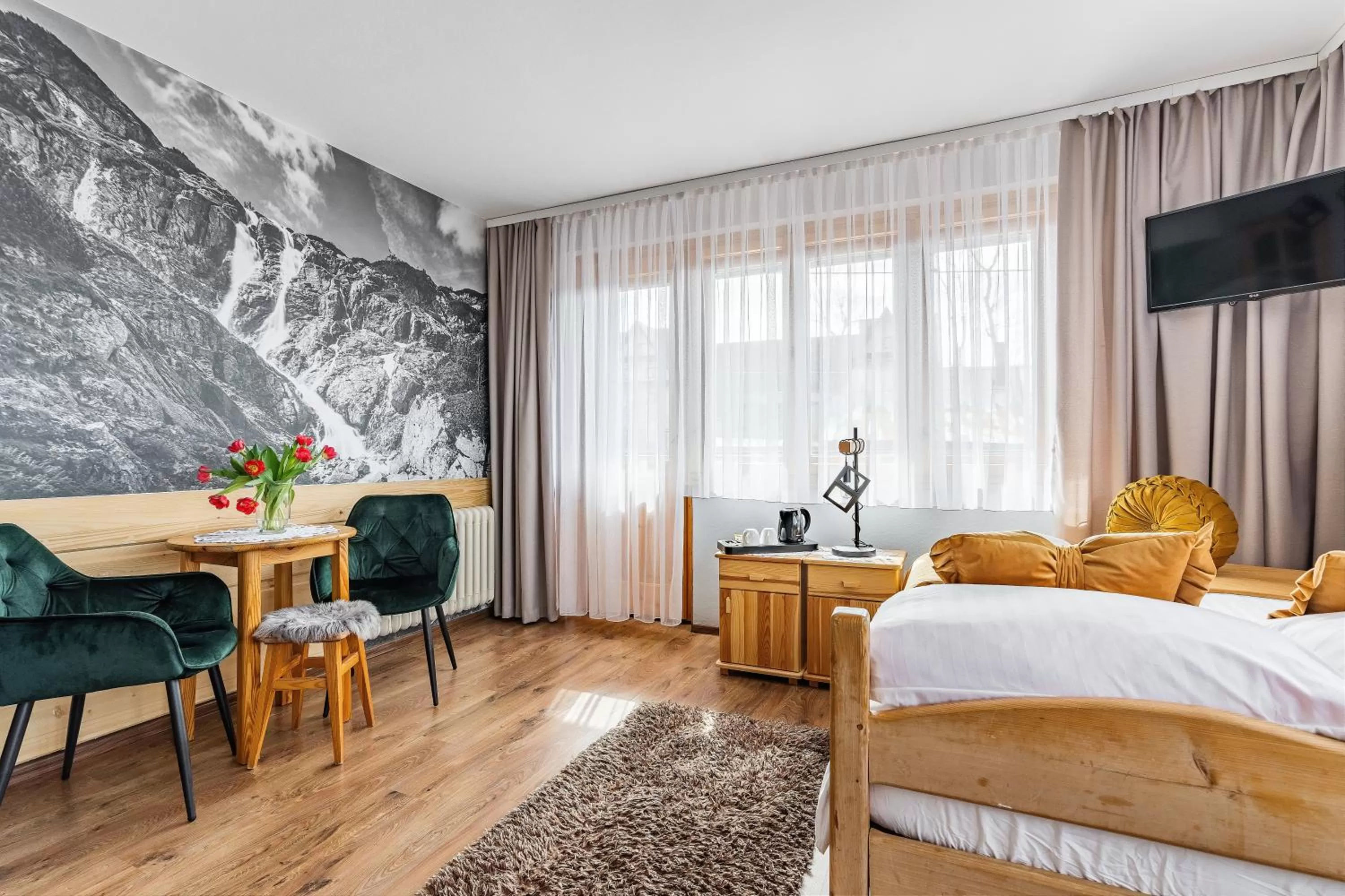 Bed in Pokoje Gościnne U Małgorzaty Jacuzzi & Sauna