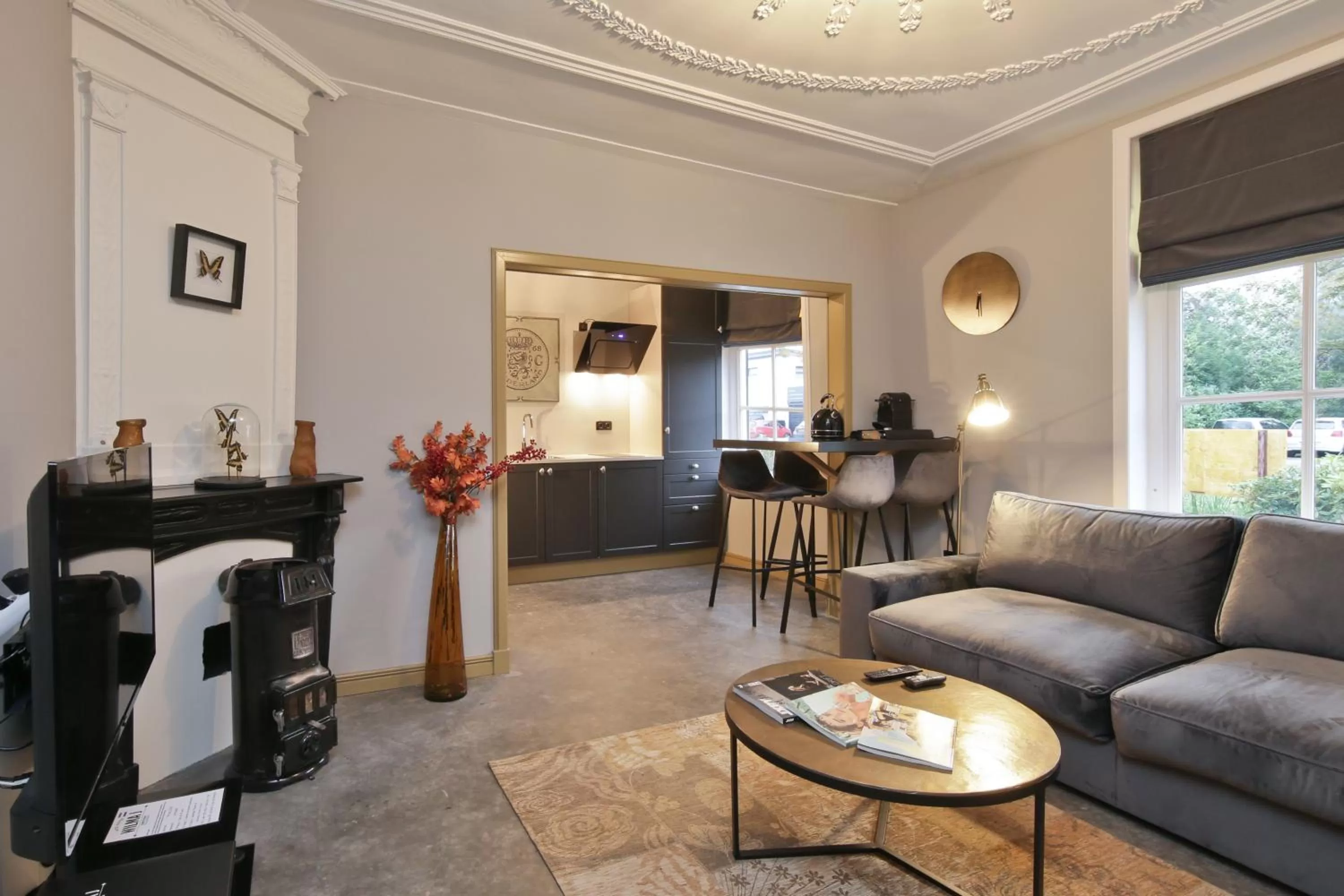 Kitchen or kitchenette in Small Luxury Boutique Hotel Wilma J