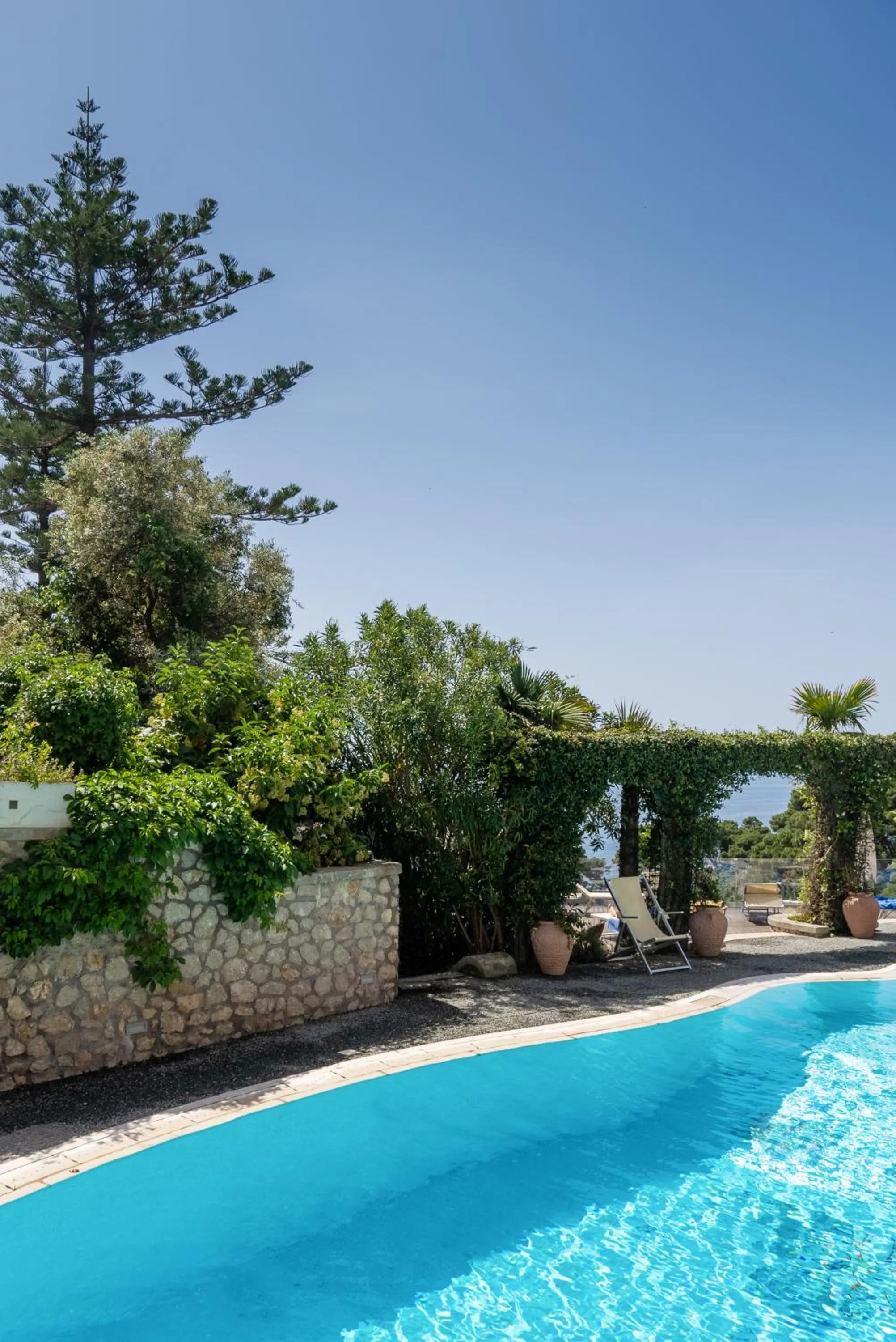 Swimming pool in Hotel La Floridiana