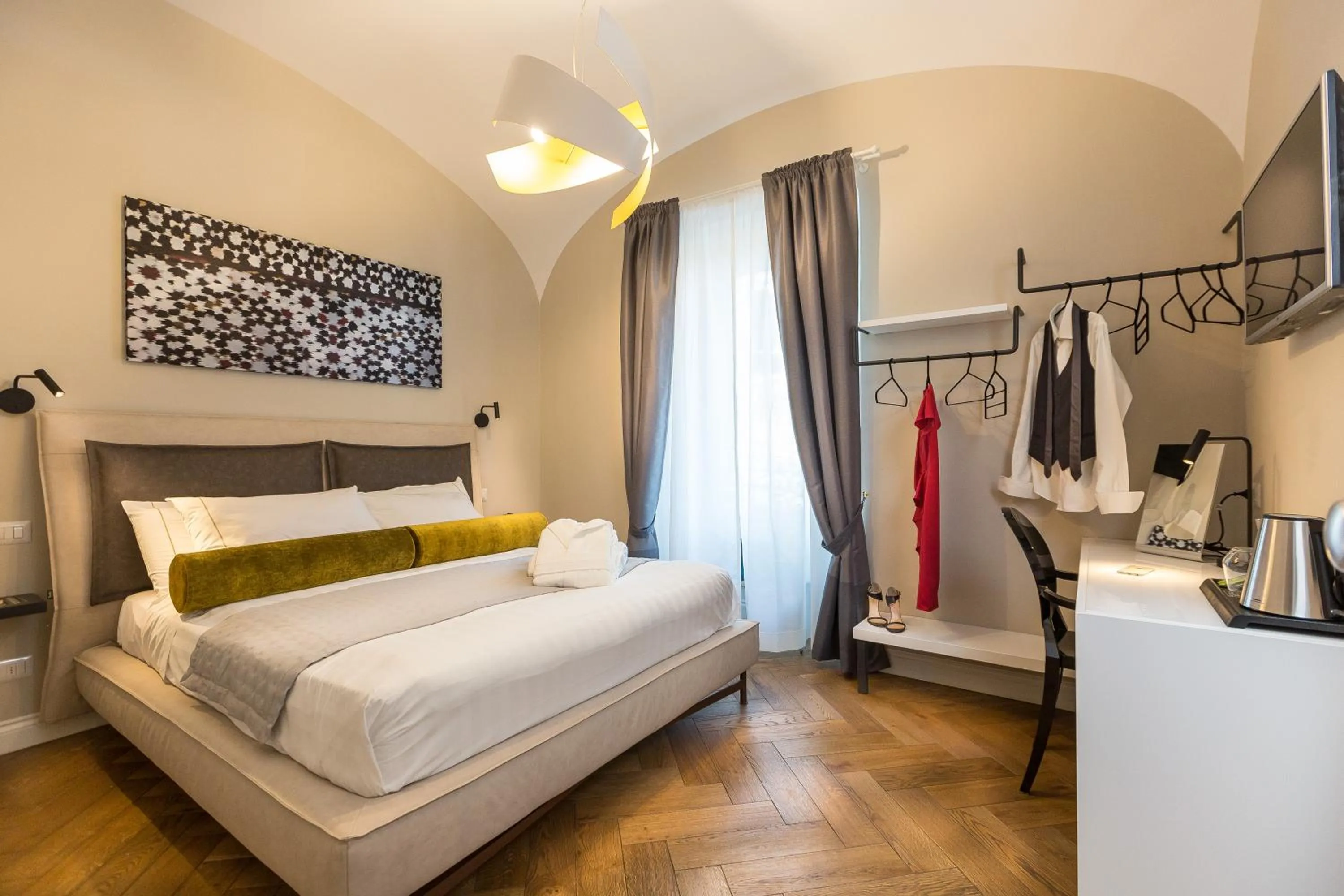 Bed in Palazzo Baj in Trastevere