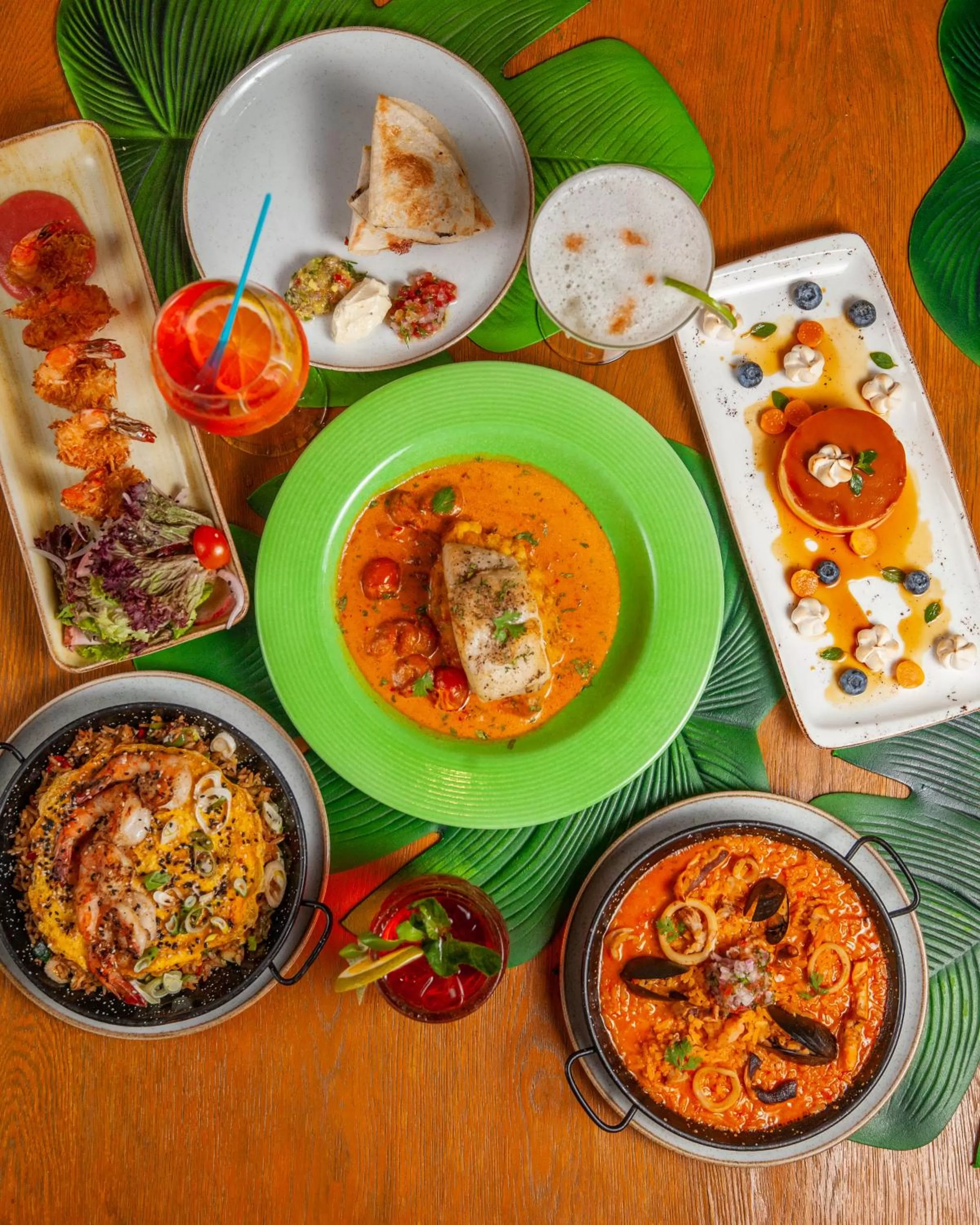 Food and drinks in Rossa Palma