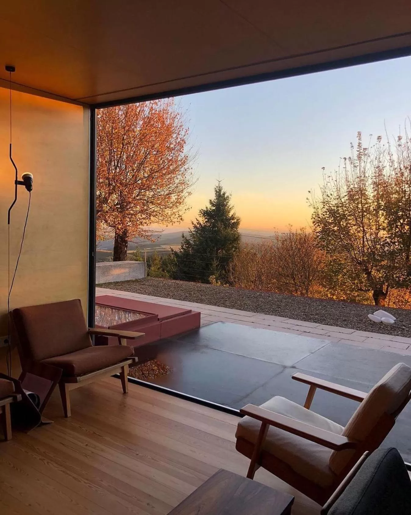 Living room in Casa das Penhas Douradas - Burel Expedition Hotel