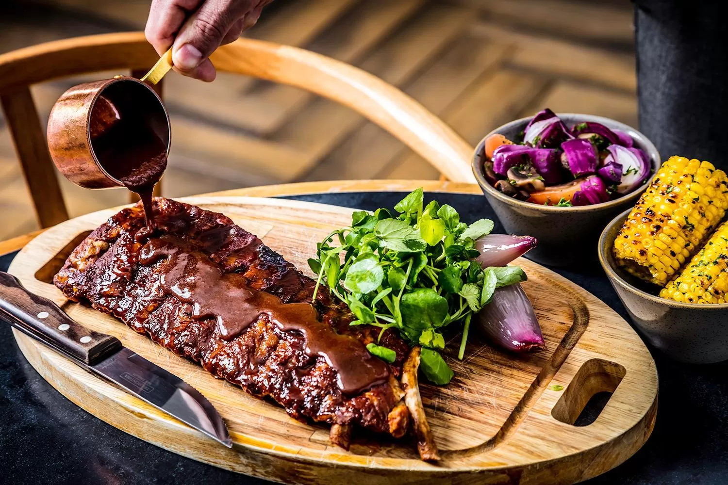 Food and drinks in Inn on the Square