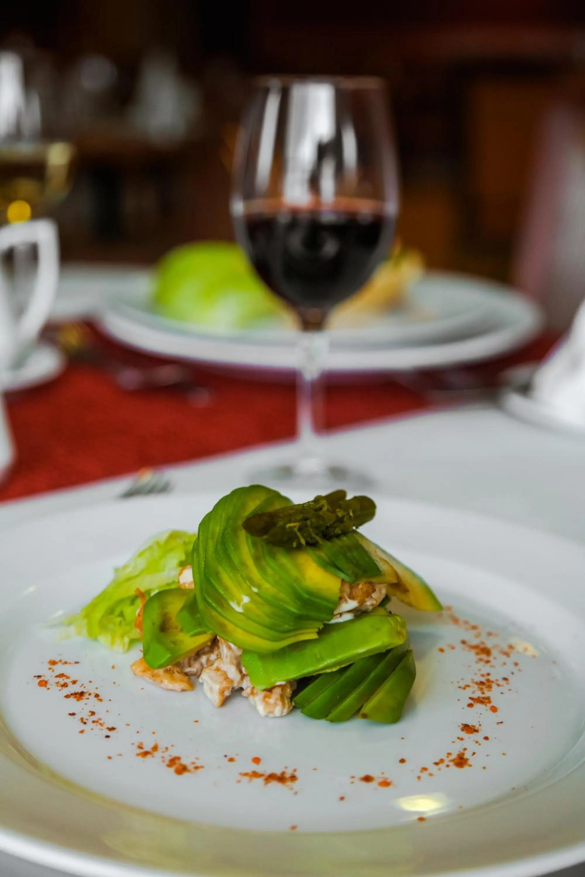 Food close-up in Hotel Diego de Almagro Punta Arenas