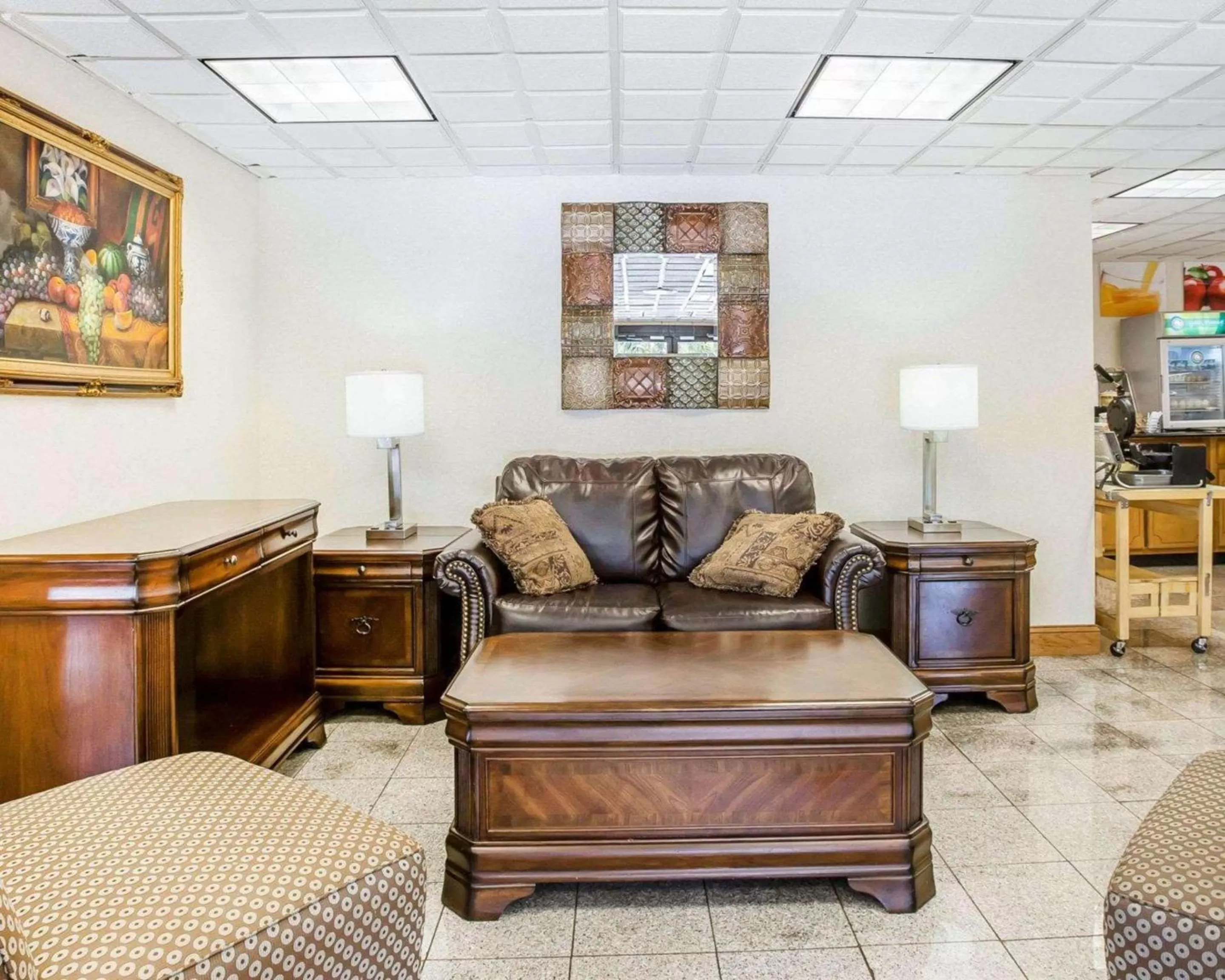 Lobby or reception in Quality Inn Macon West