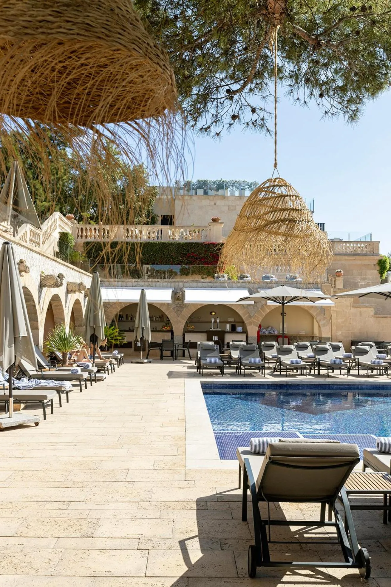 Swimming pool in Hospes Maricel y Spa, Palma de Mallorca, a Member of Design Hotels
