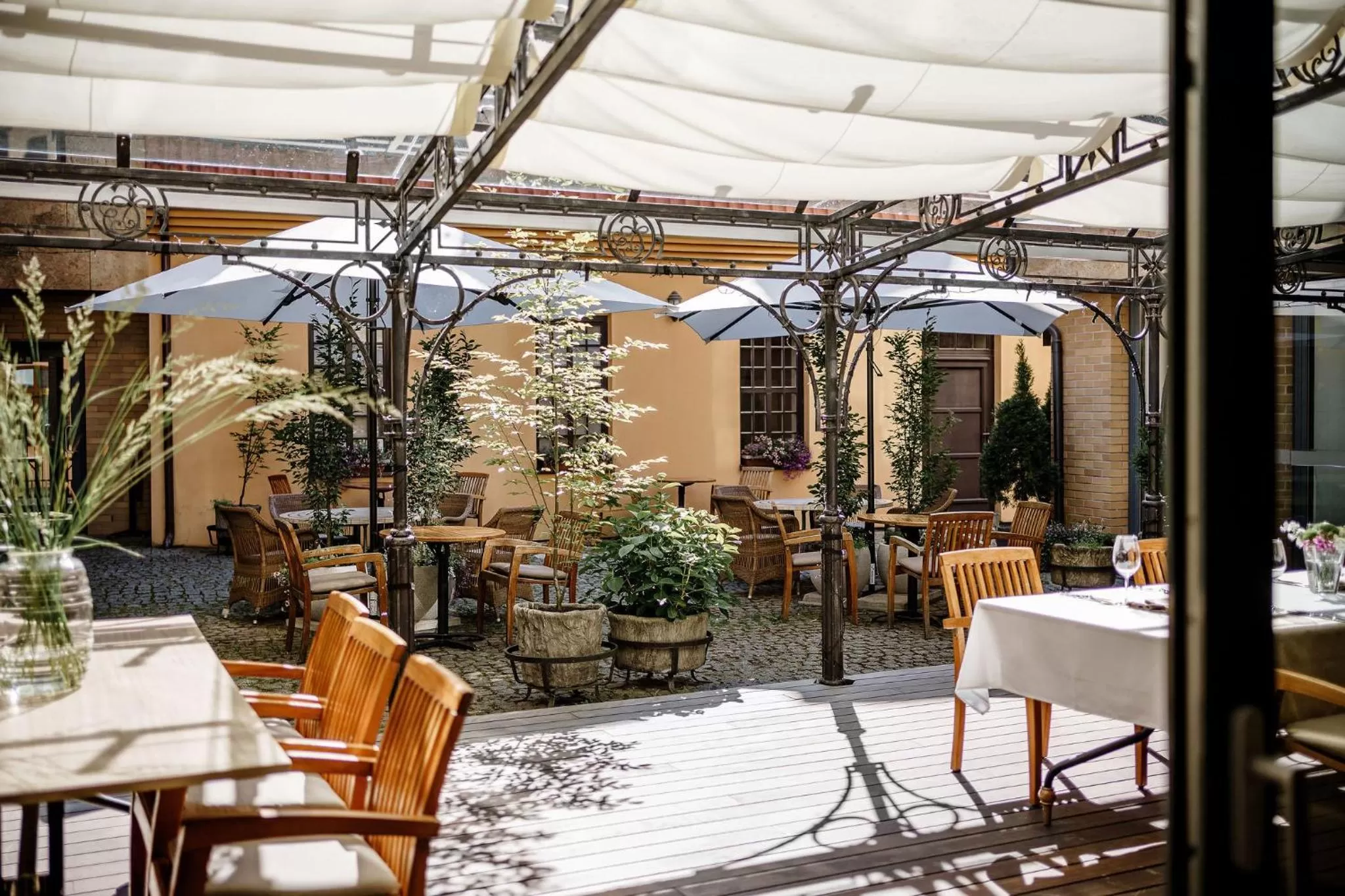 Balcony/Terrace in Euterpe Hotel