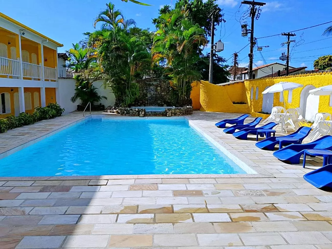 Pool view, Swimming Pool in Pousada Estrela de Paraty