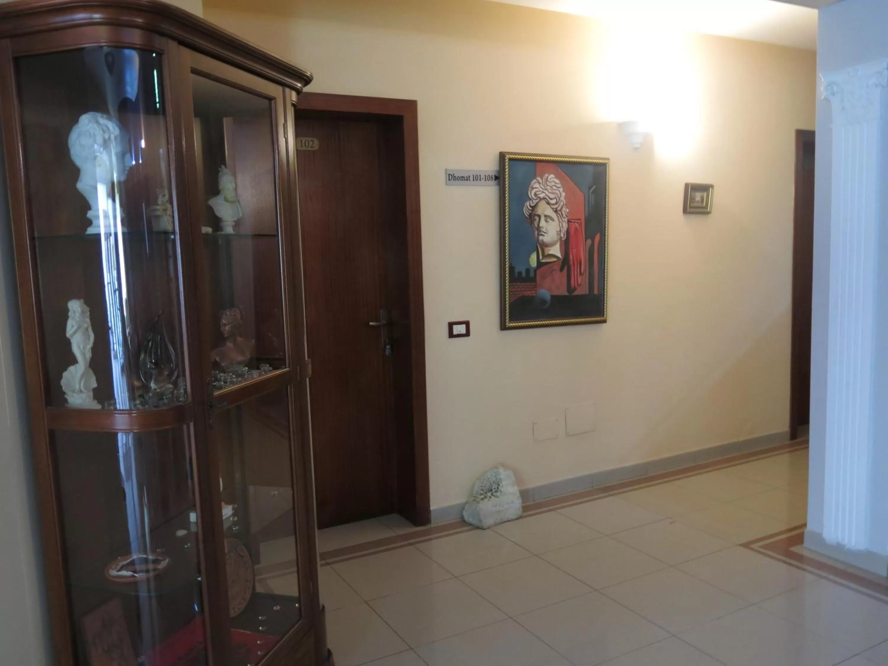 Decorative detail, Bathroom in Hotel Lido