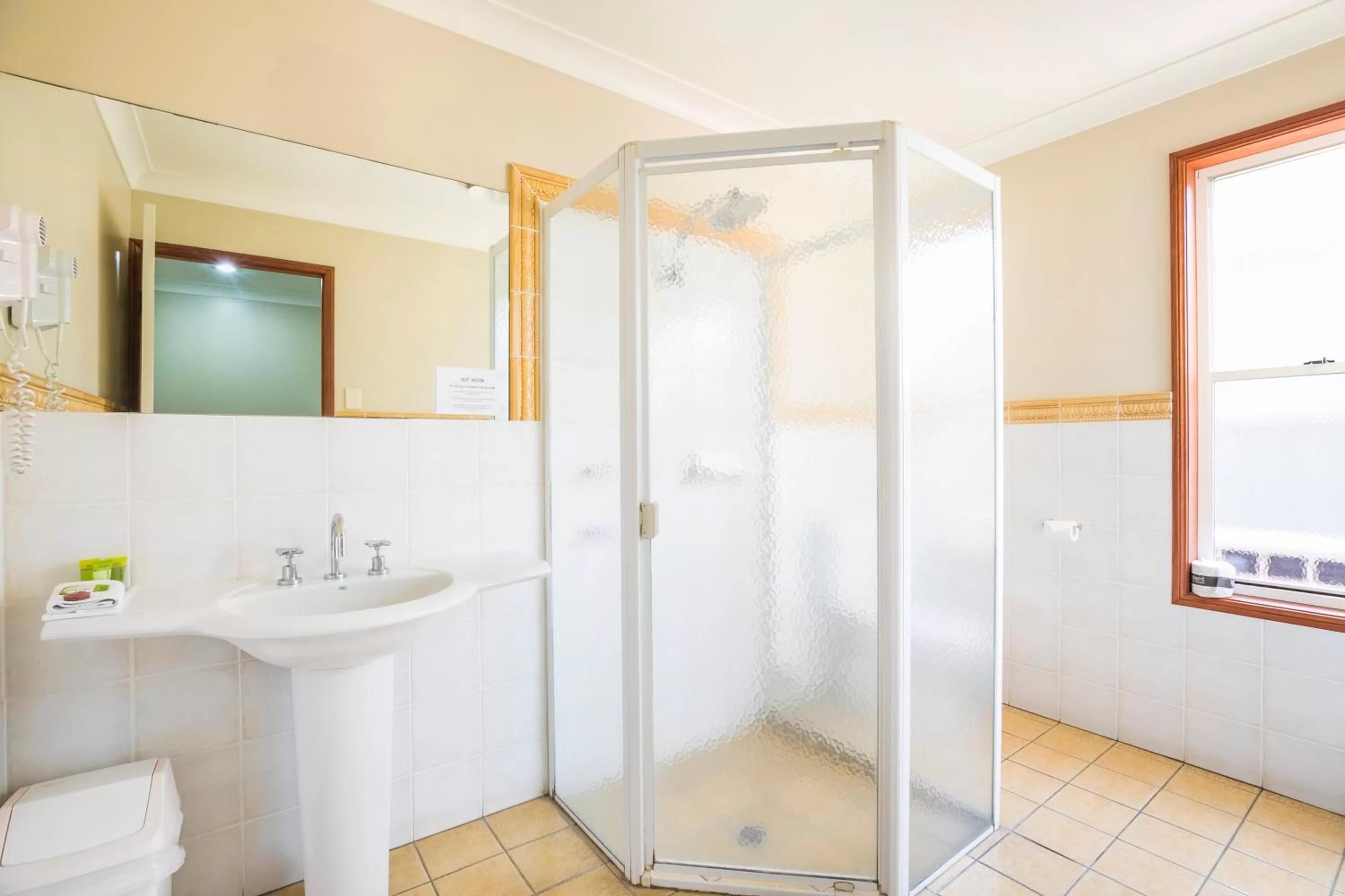 Shower in Nightcap at Federal Hotel Toowoomba