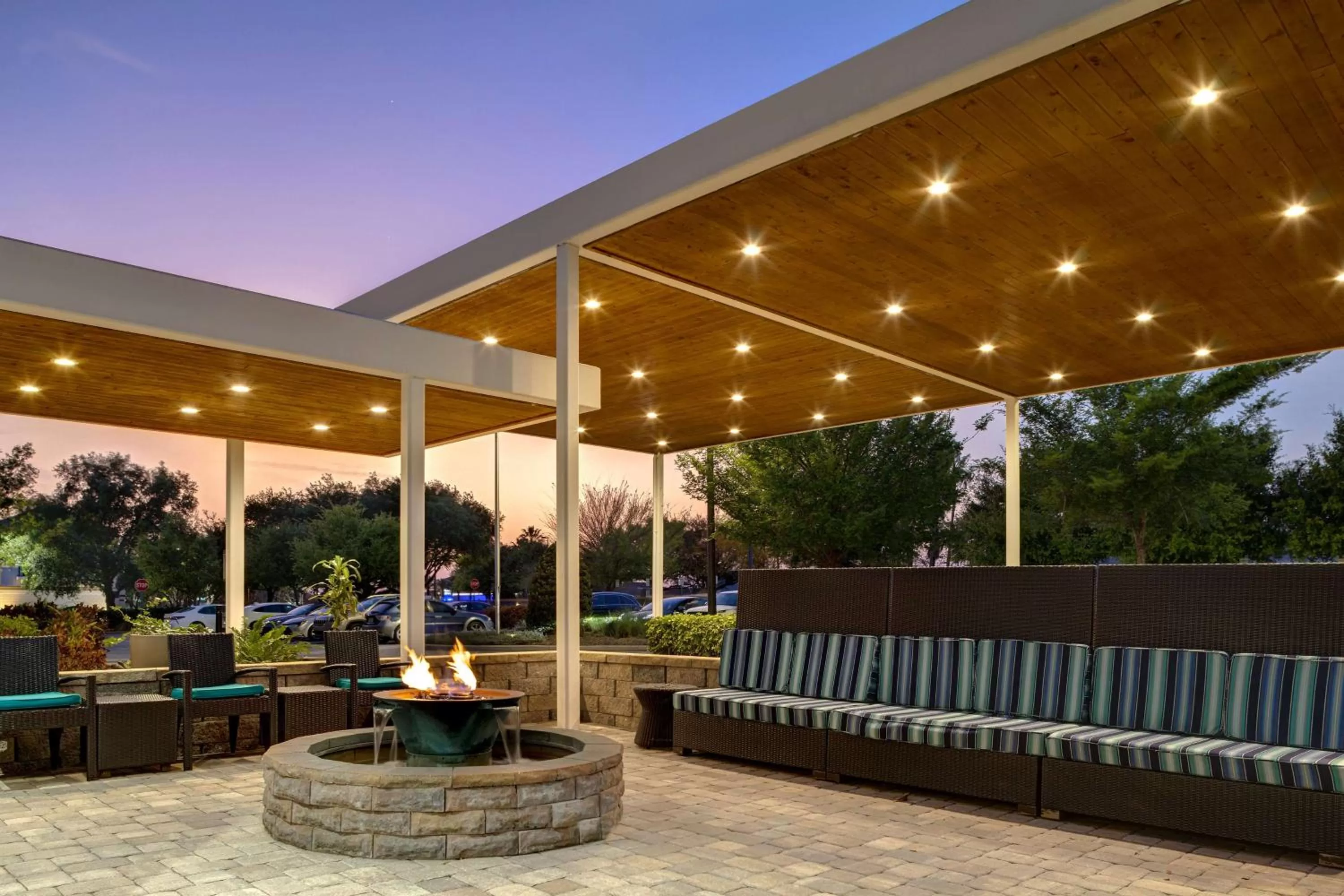 Patio in Home2 Suites by Hilton Orlando International Drive South - Free Shuttle to Theme Parks