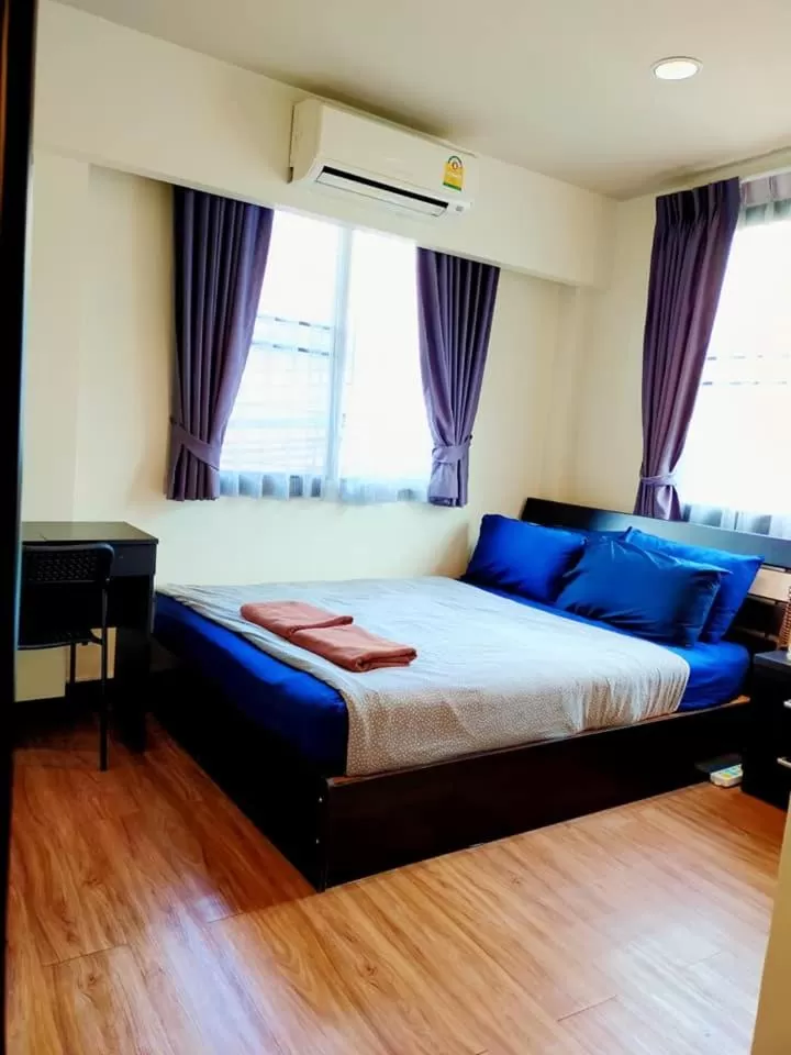 Bed in The Cube Sathorn Boutique Hotel