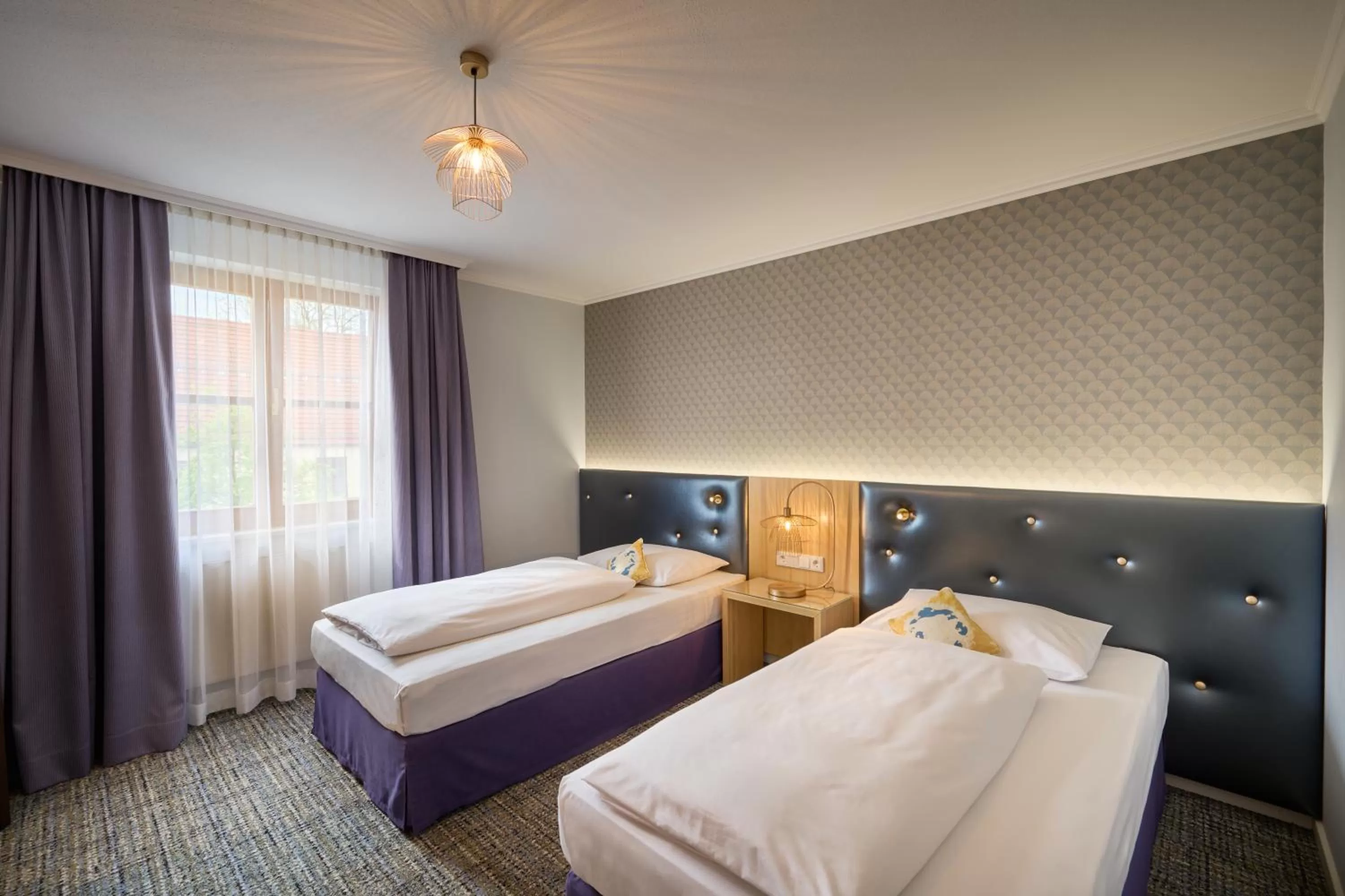 Bed in Hotel Lechnerhof Unterföhring