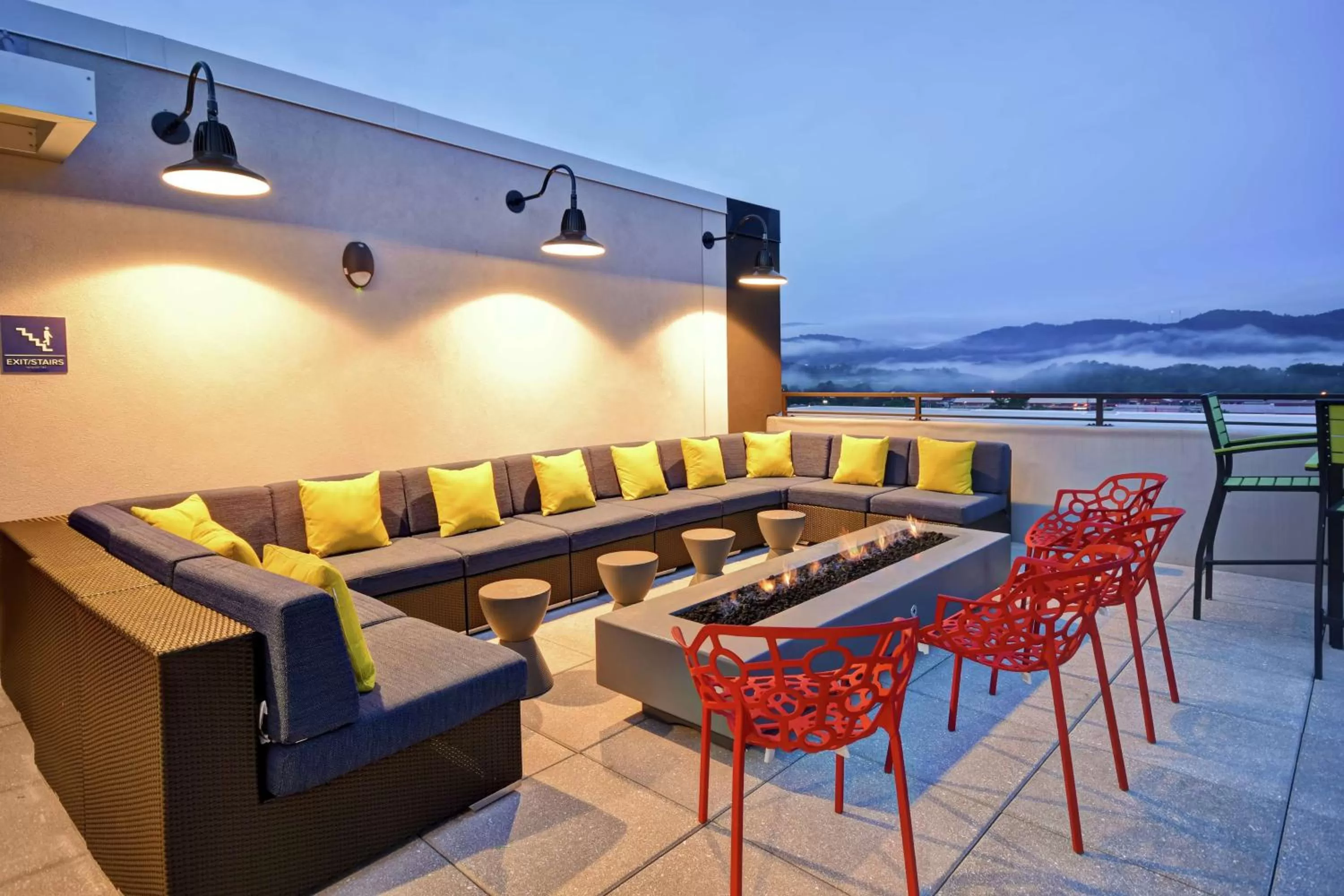 Patio in Tru By Hilton Pigeon Forge