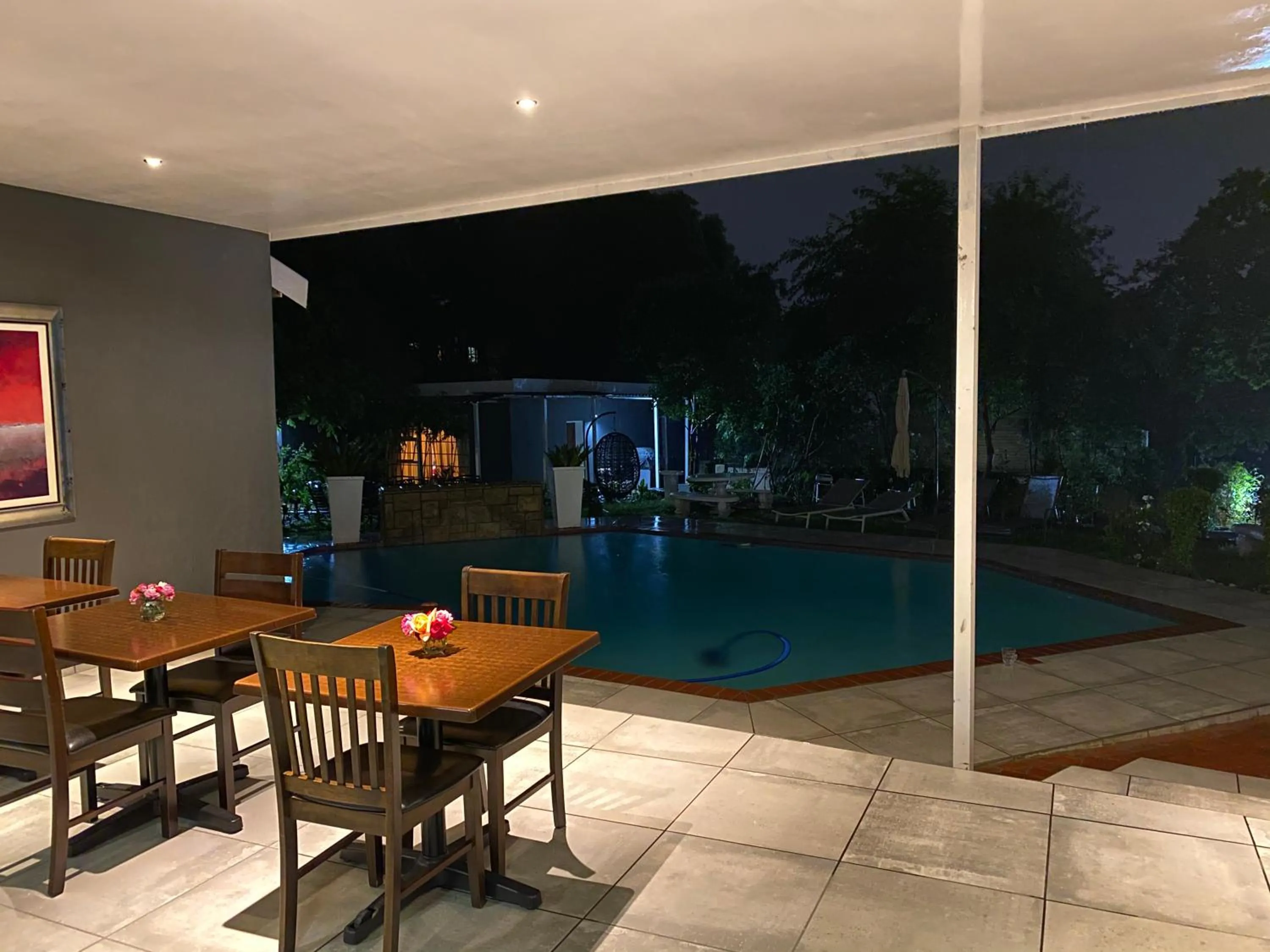 Swimming pool in Marion Lodge