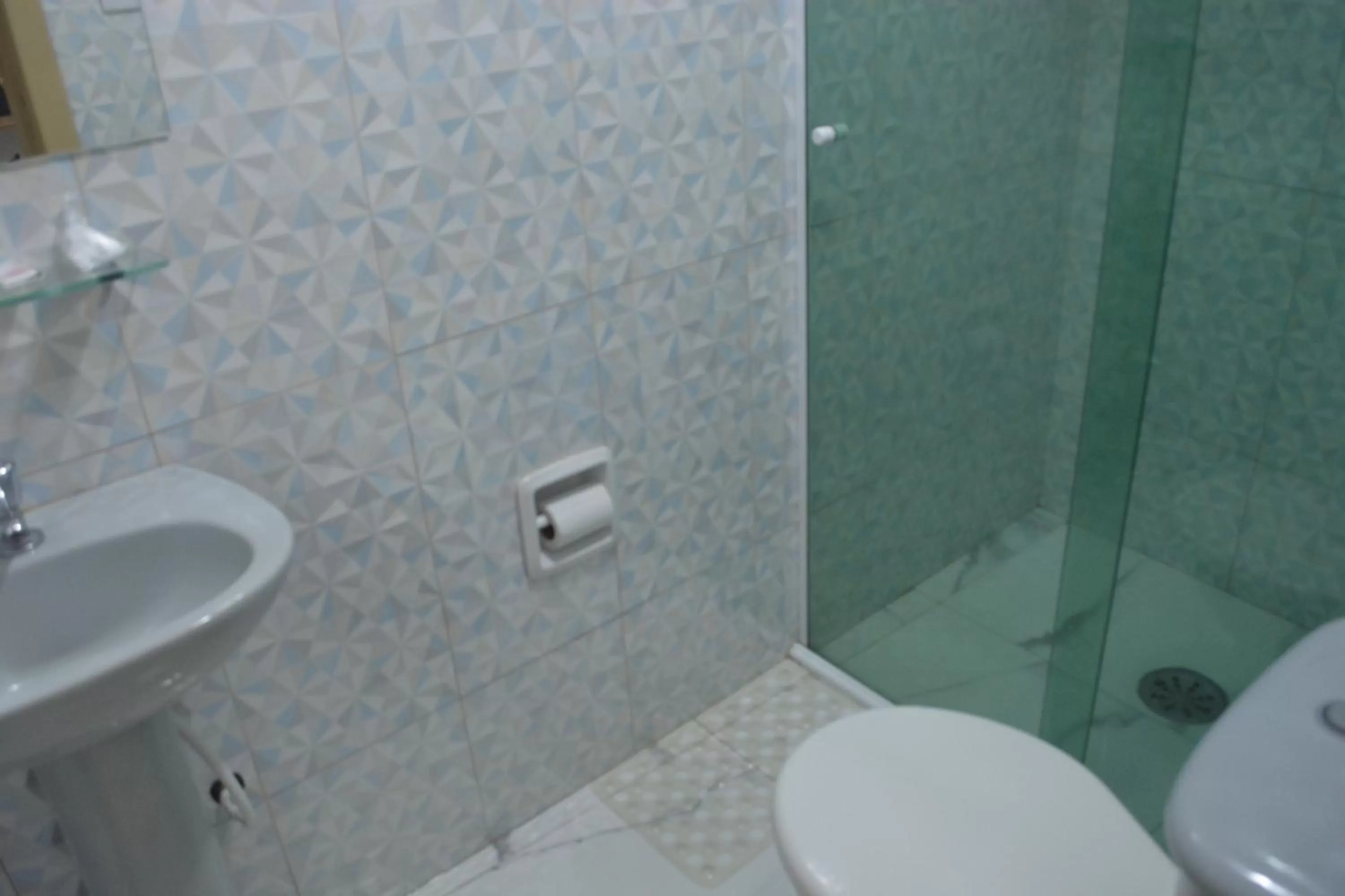 Bathroom in New Point Hotel