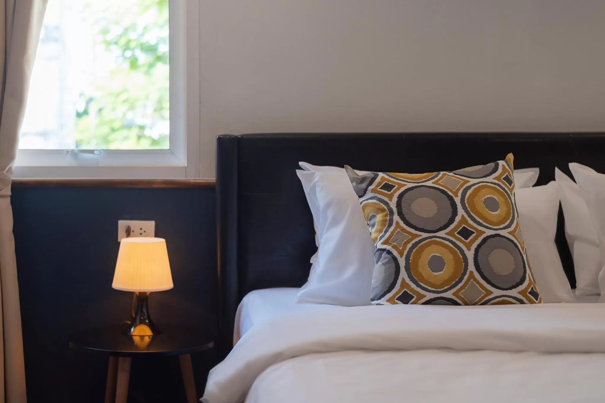 Bed in The Mellow Pillow Hotel @ Chiang Mai Gate