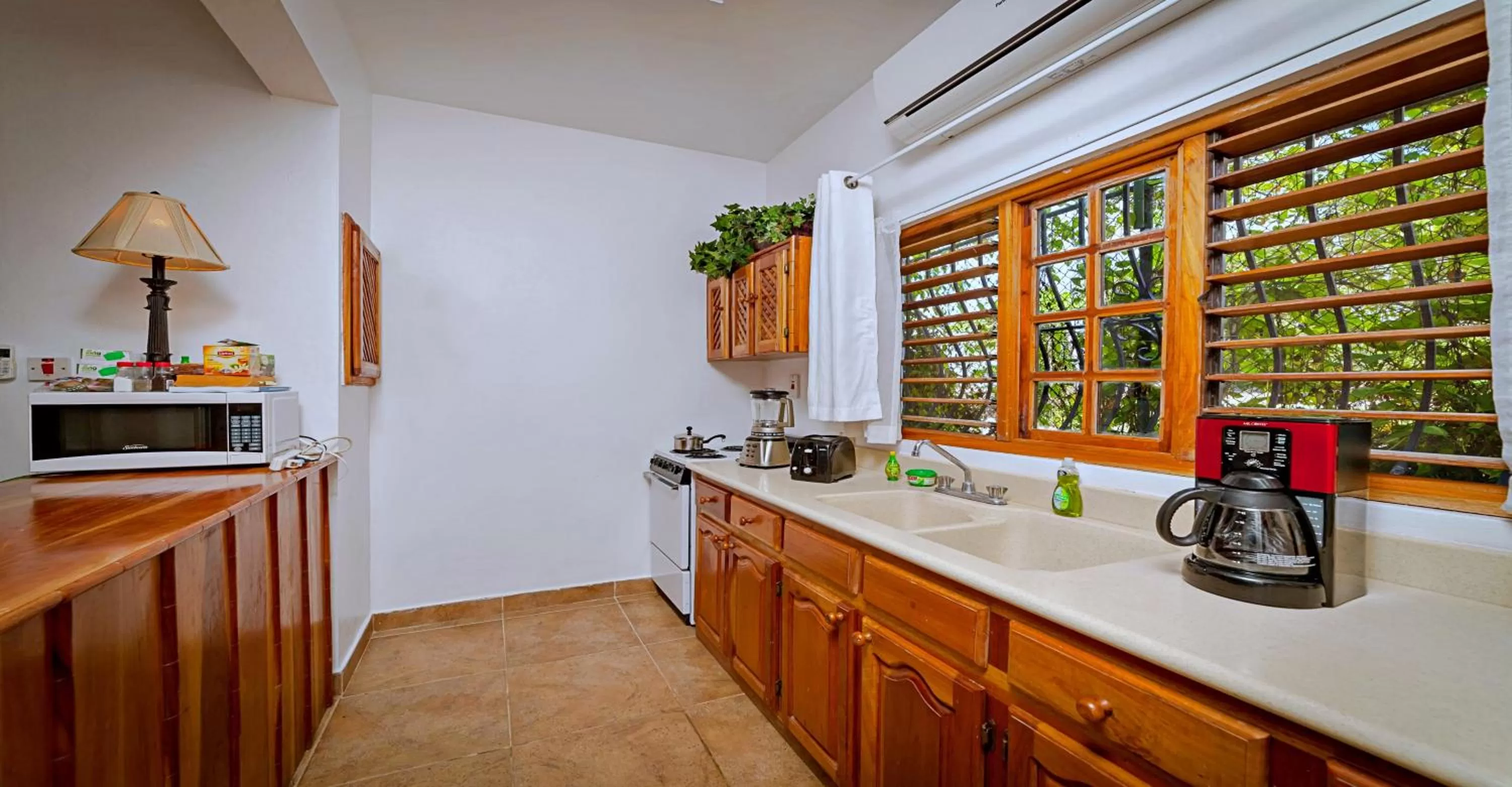 kitchen in Beach House Condos, Negril