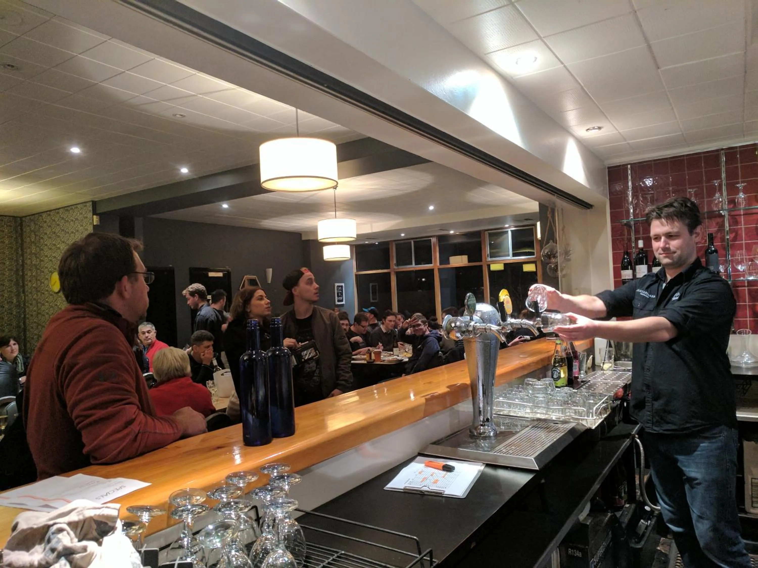 Staff in Prince of Wales Hotel