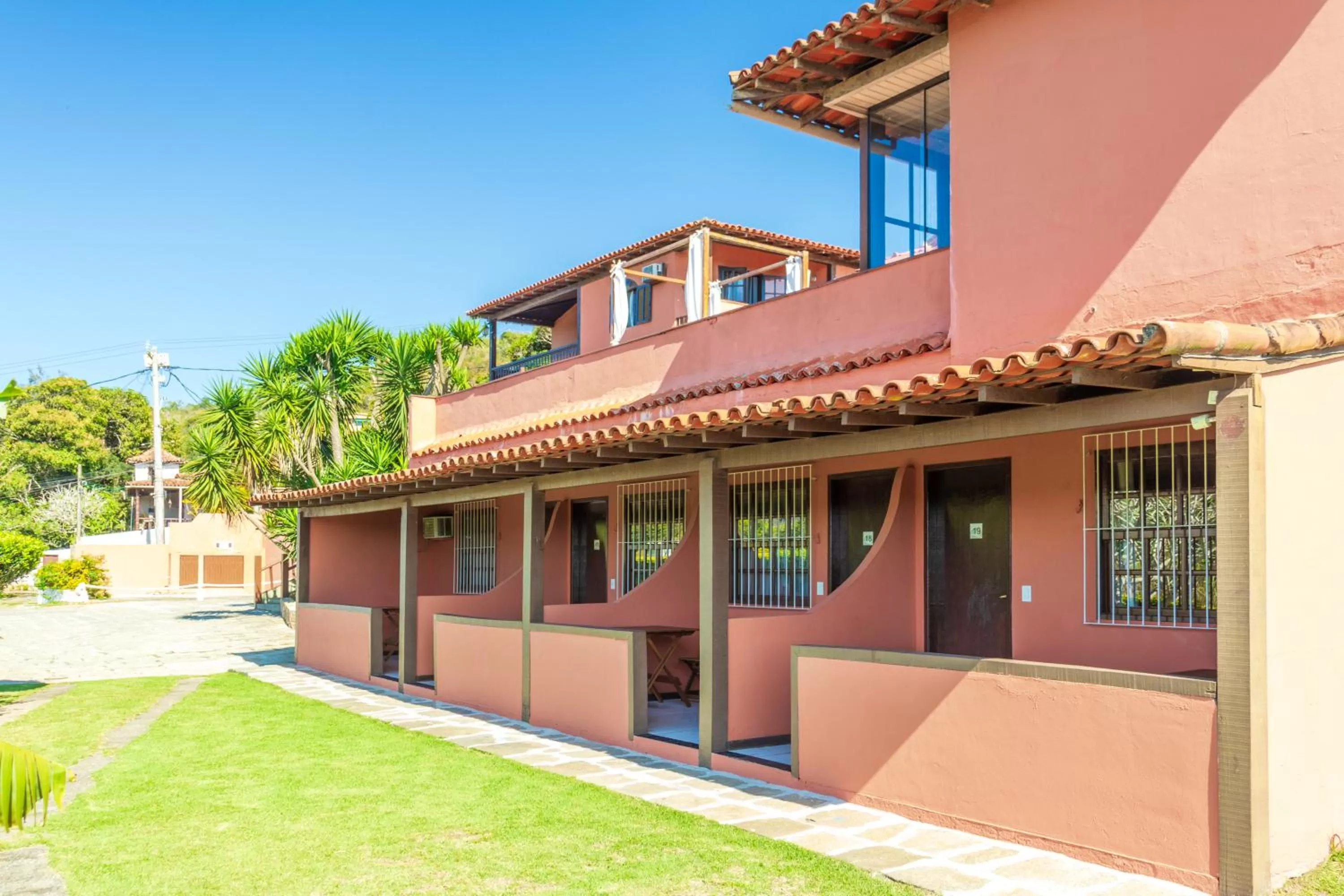 Property building in Pousada dos Coqueiros Búzios