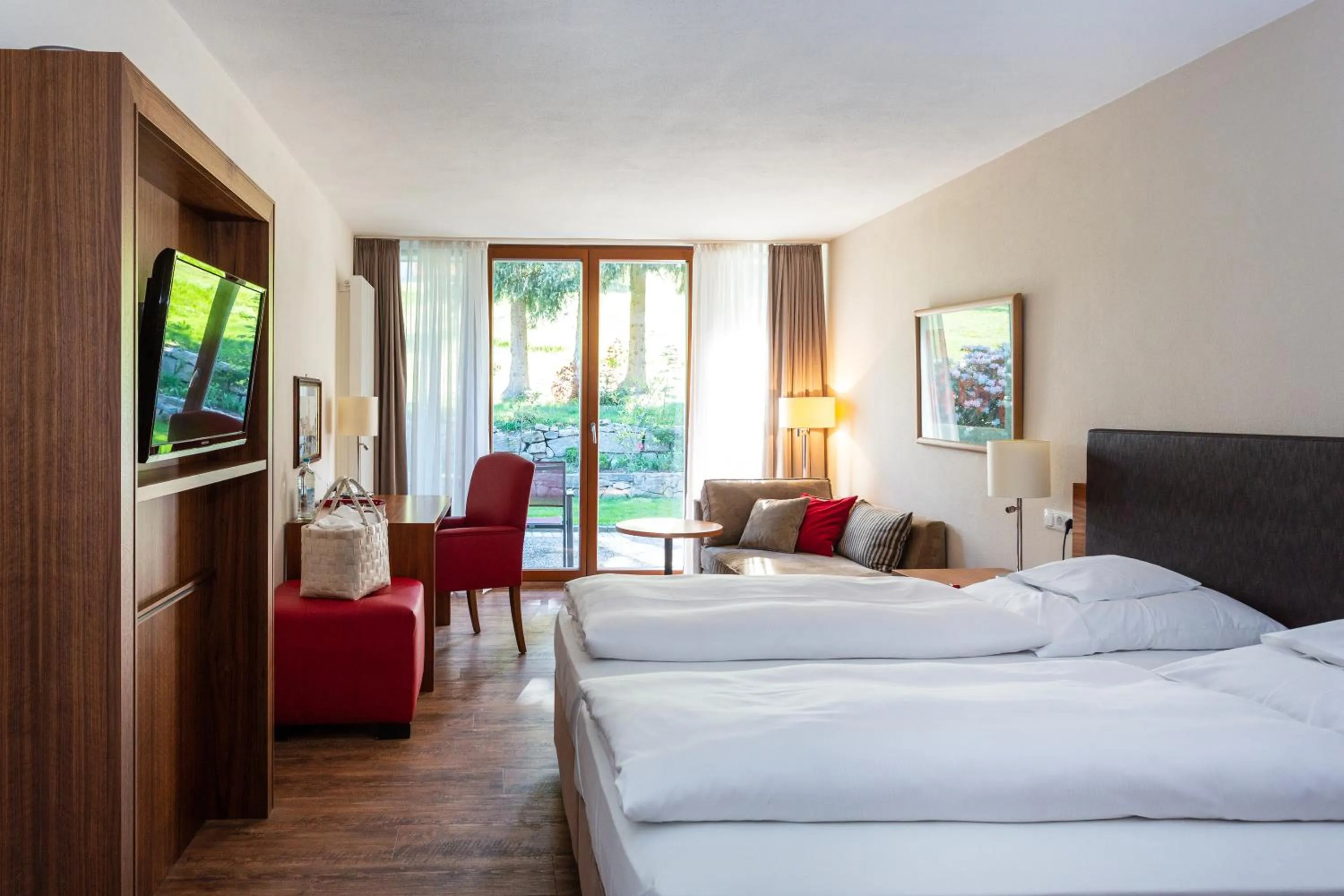 Photo of the whole room, Bed in Landhotel Gottinger