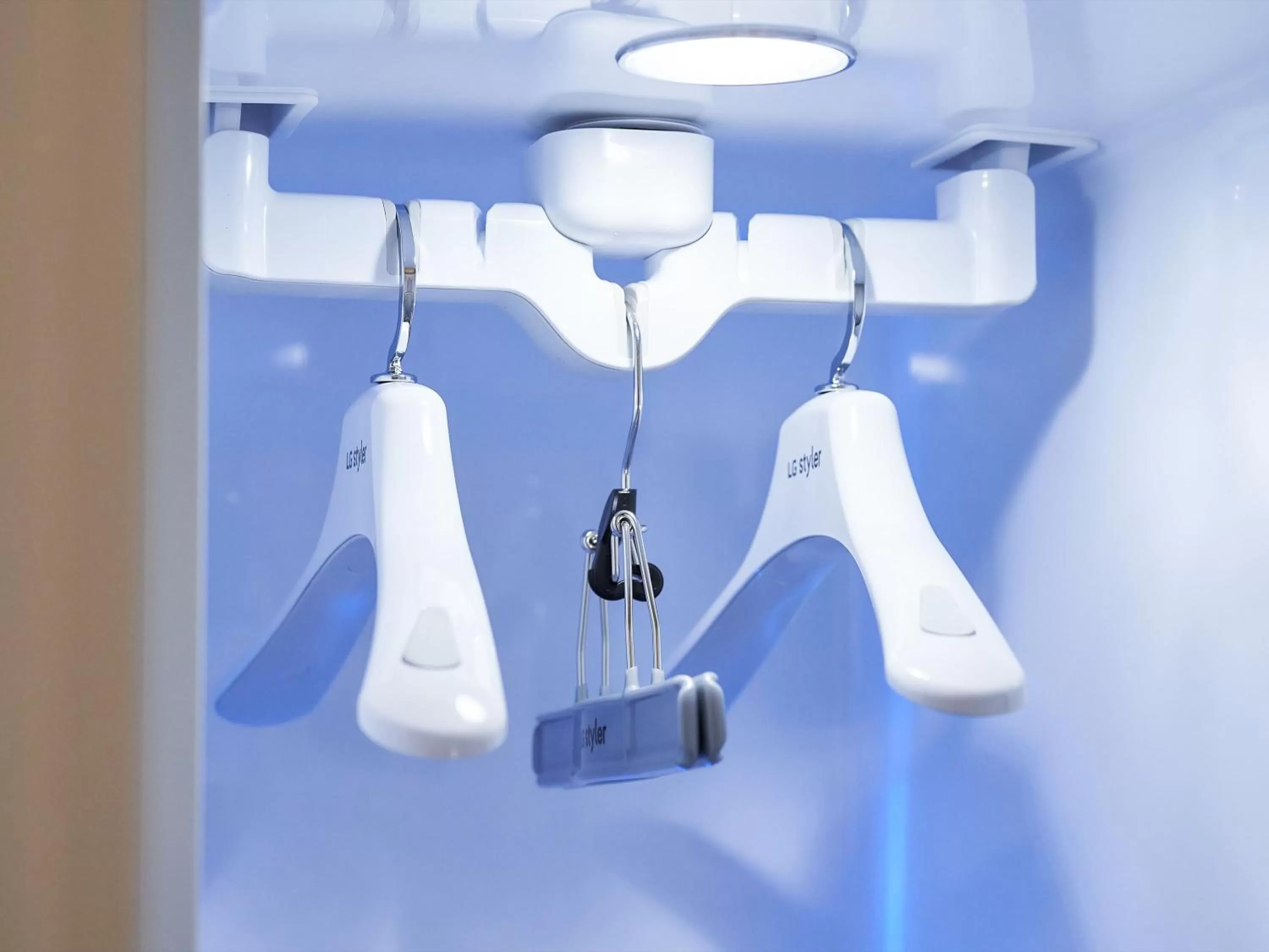 Decorative detail in Henn na Hotel Komatsu Ekimae