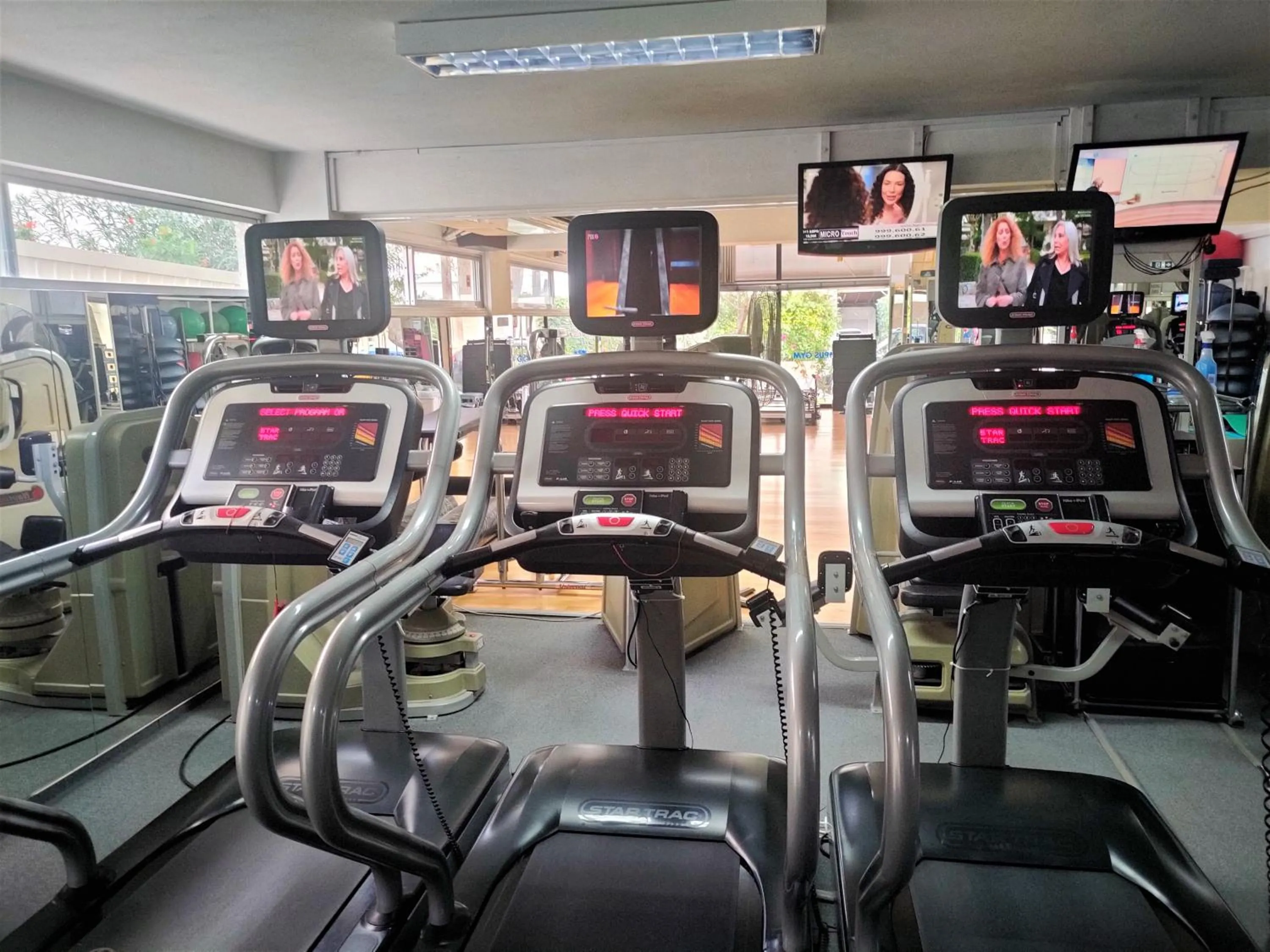 Fitness centre/facilities in Almond Business Hotel