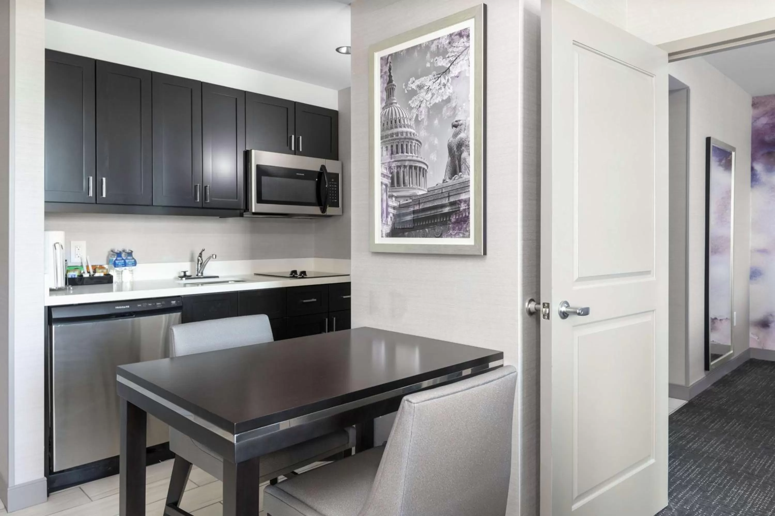 Kitchen or kitchenette in Homewood Suites By Hilton Largo Washington Dc