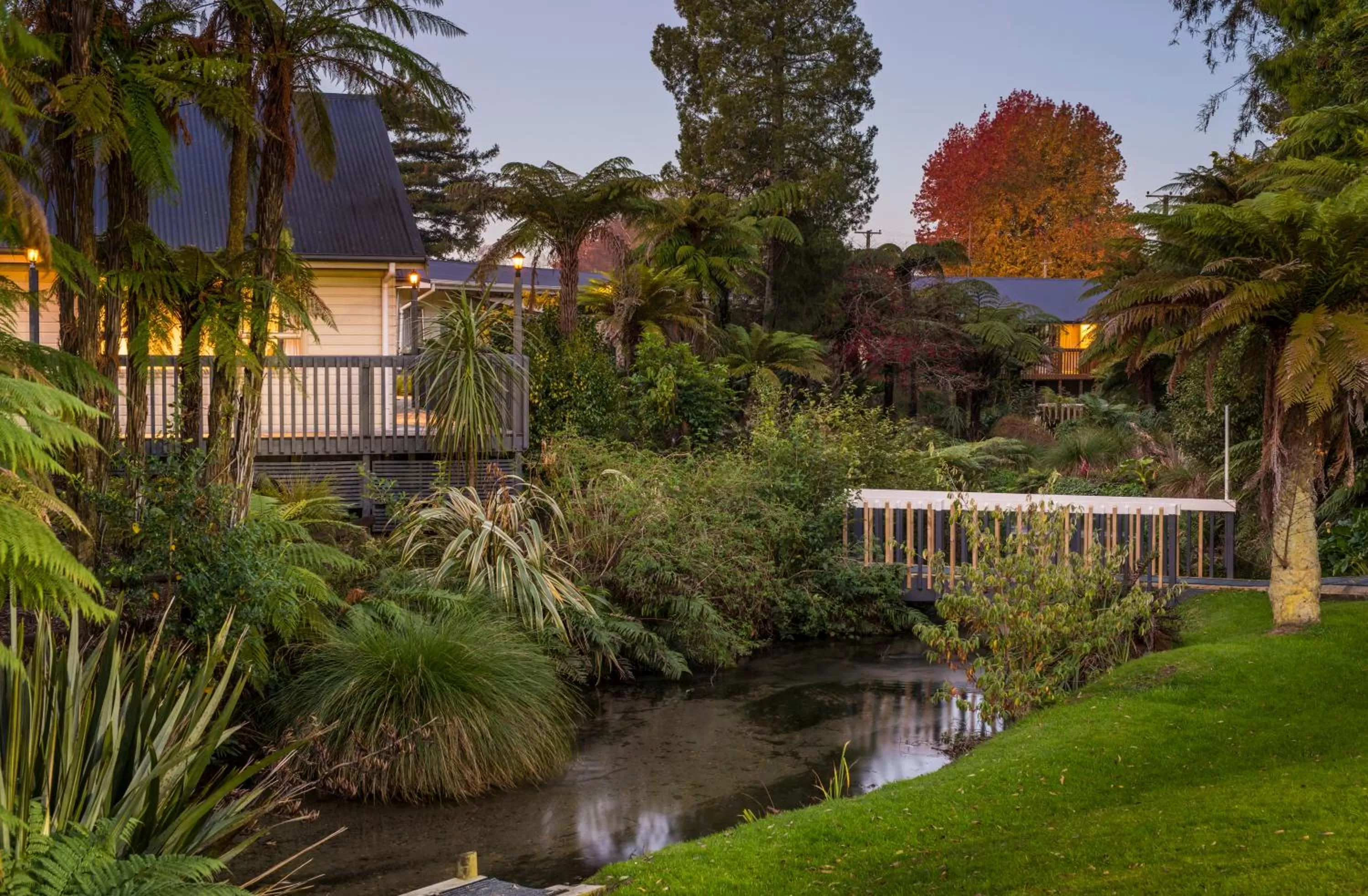 Garden in Best Western Braeside Rotorua