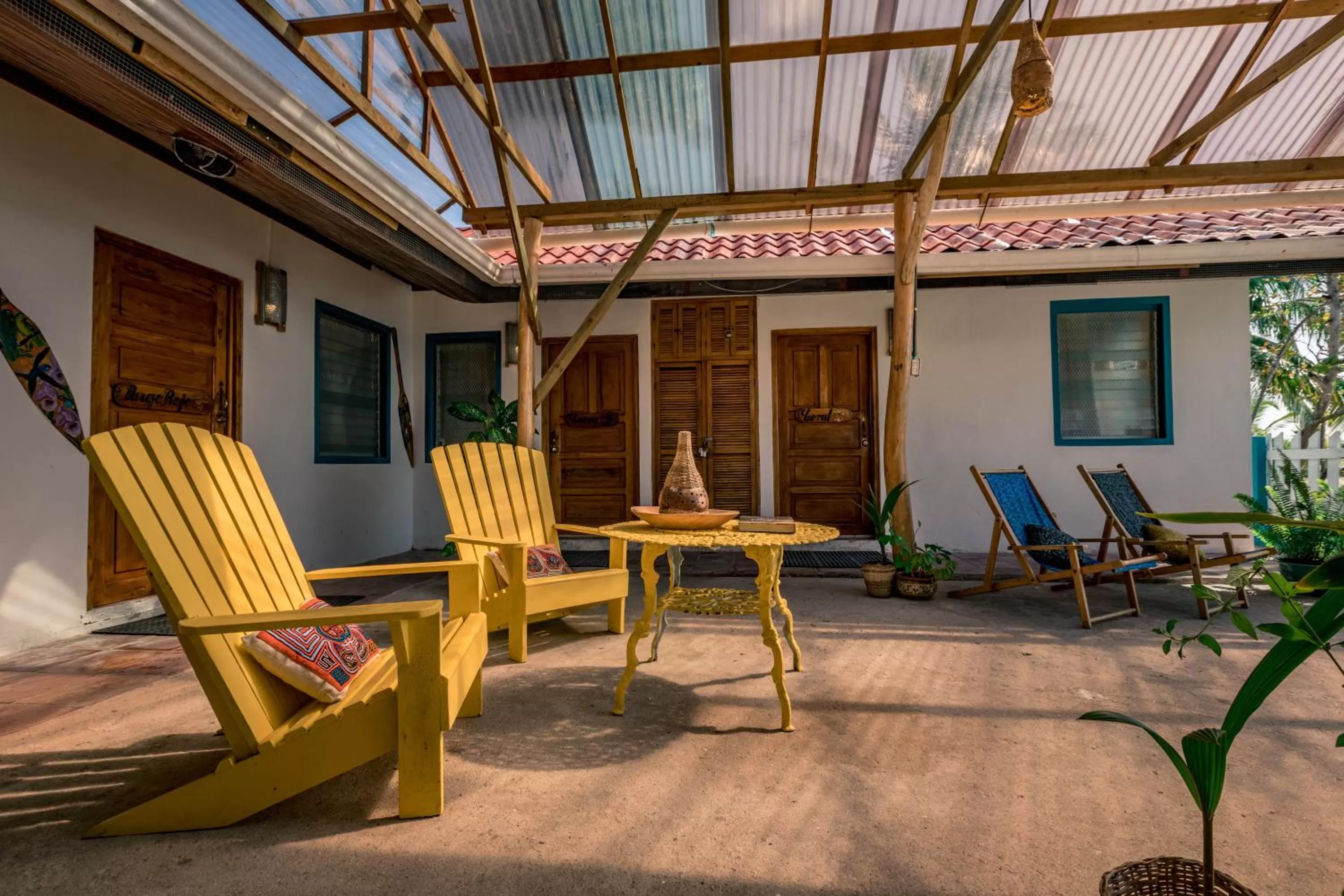 Patio in Doña Mara Gastro Hotel