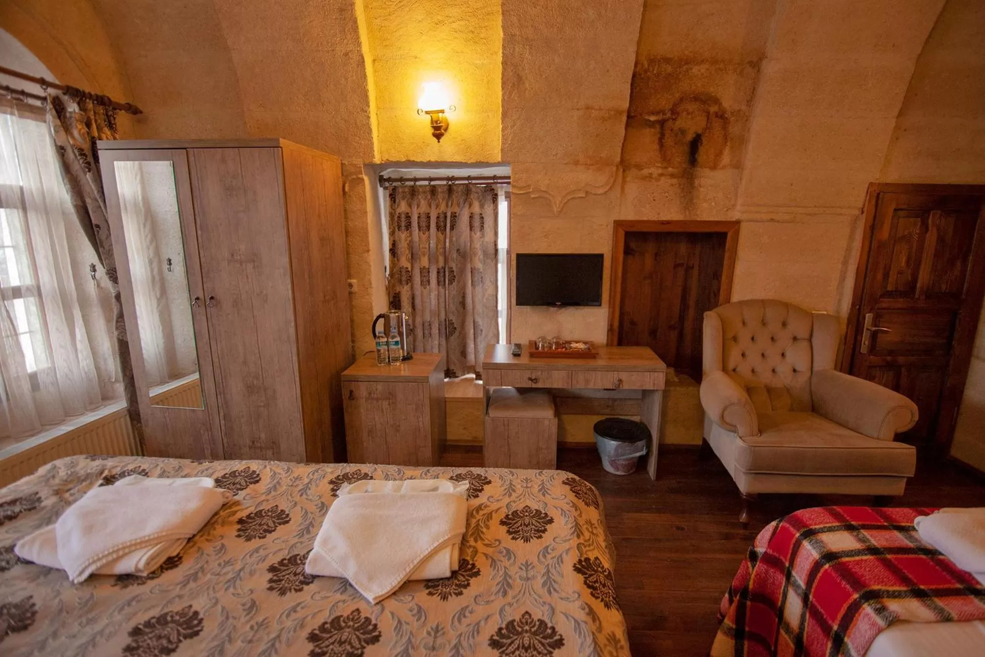 Living room, Bed in Diamond of Cappadocia