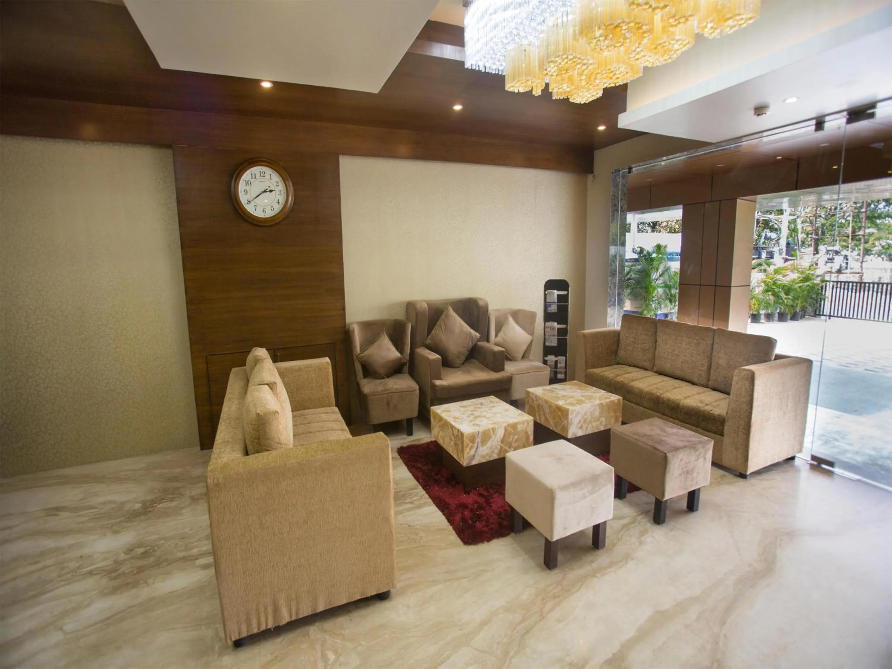 Lobby or reception in ST Parklane Airport Hotel Chennai