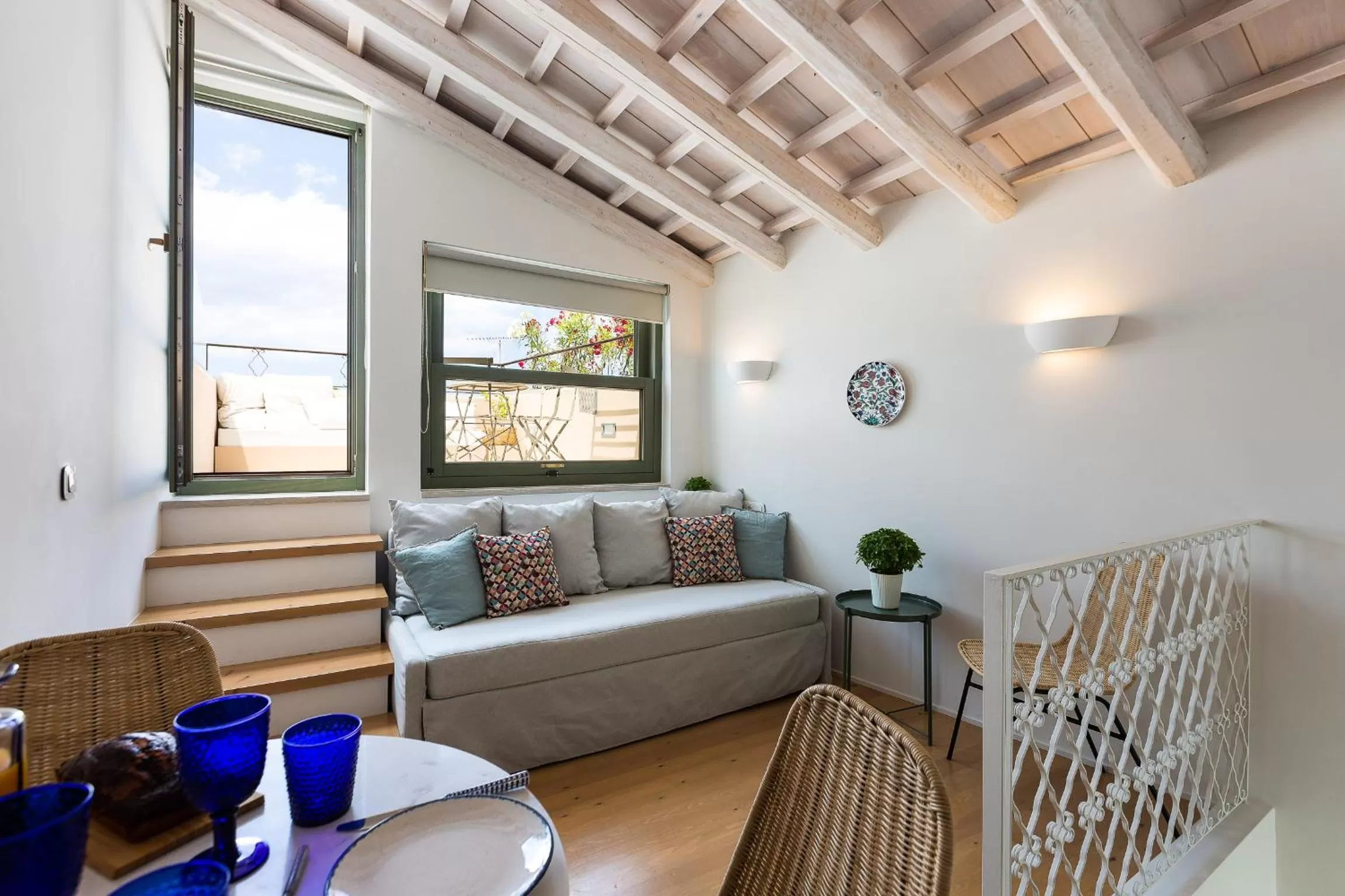 Seating Area in Neratze Hammam Suites