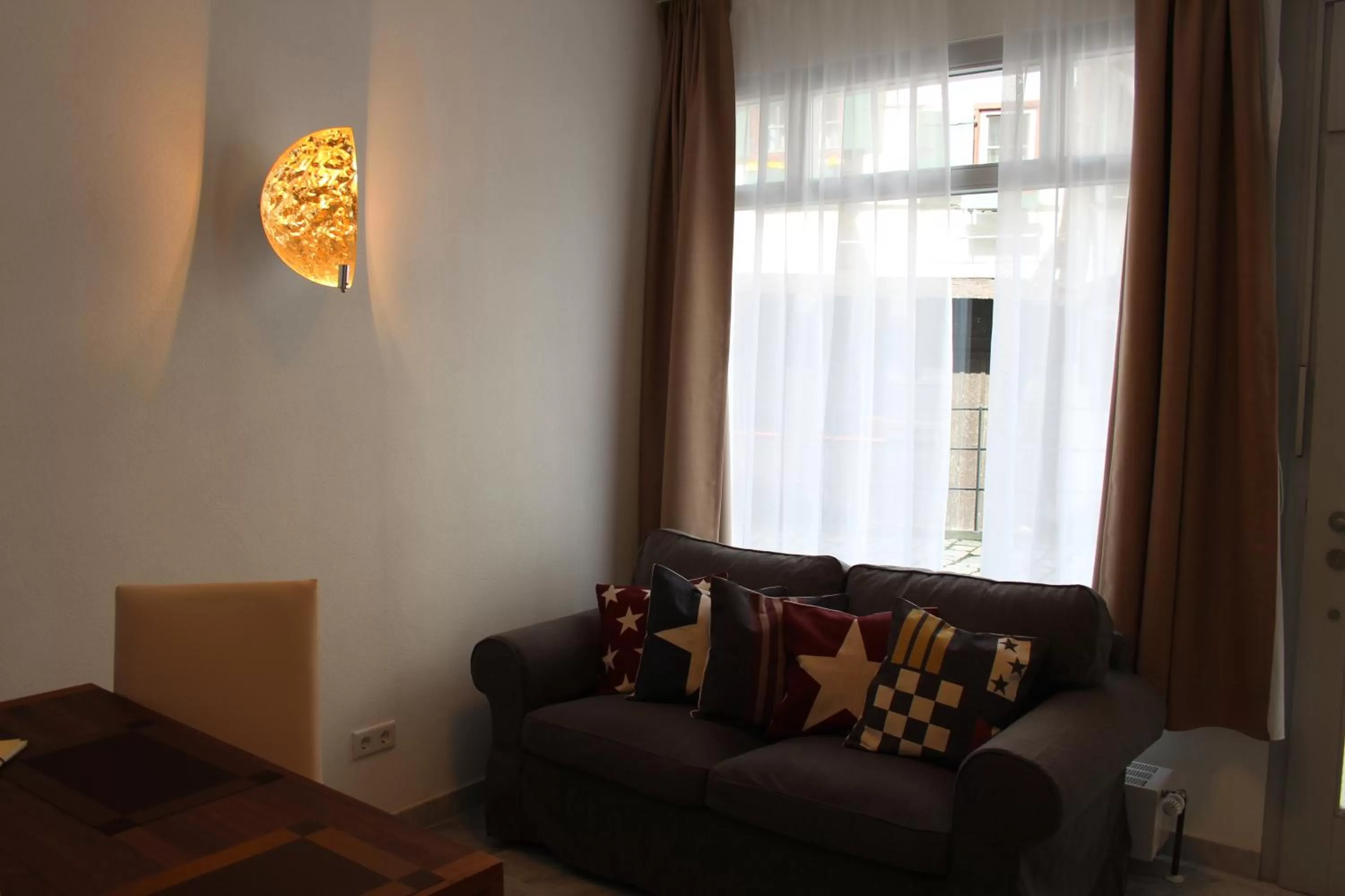 Seating area in Hotel Schmales Haus